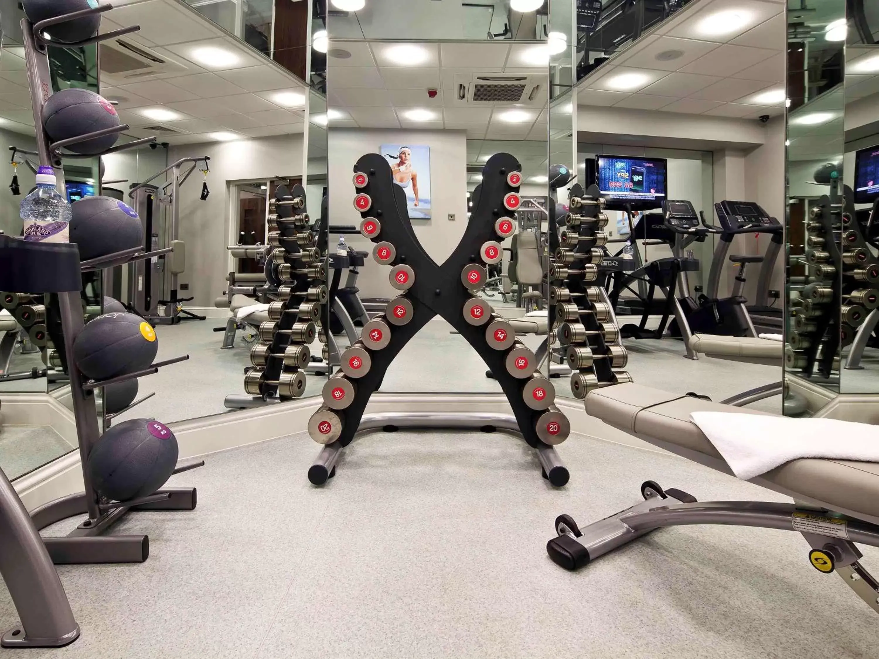 Fitness centre/facilities, Fitness Center/Facilities in Mercure Nottingham City Centre Hotel