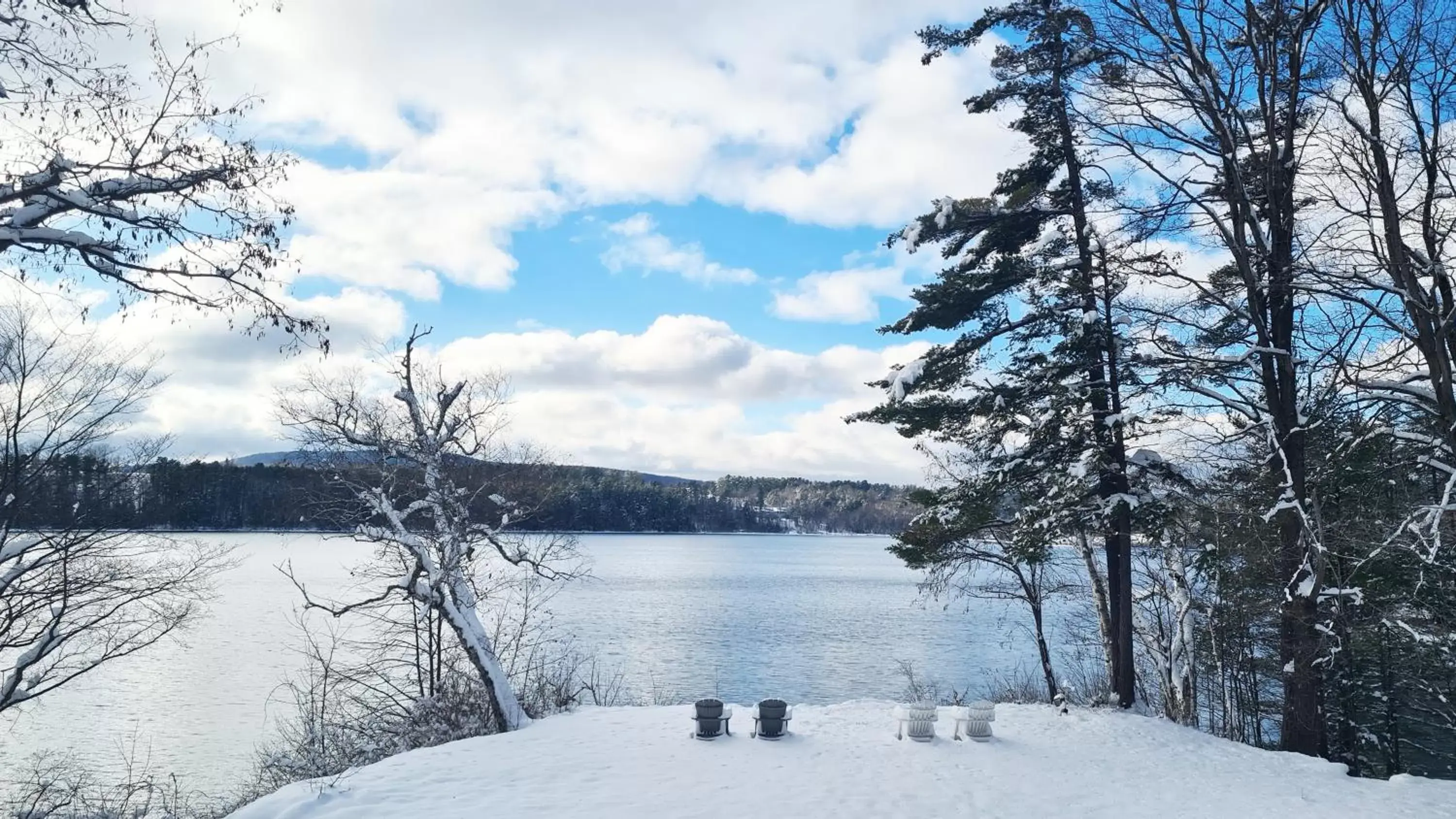 View (from property/room), Winter in Lakehouse Inn