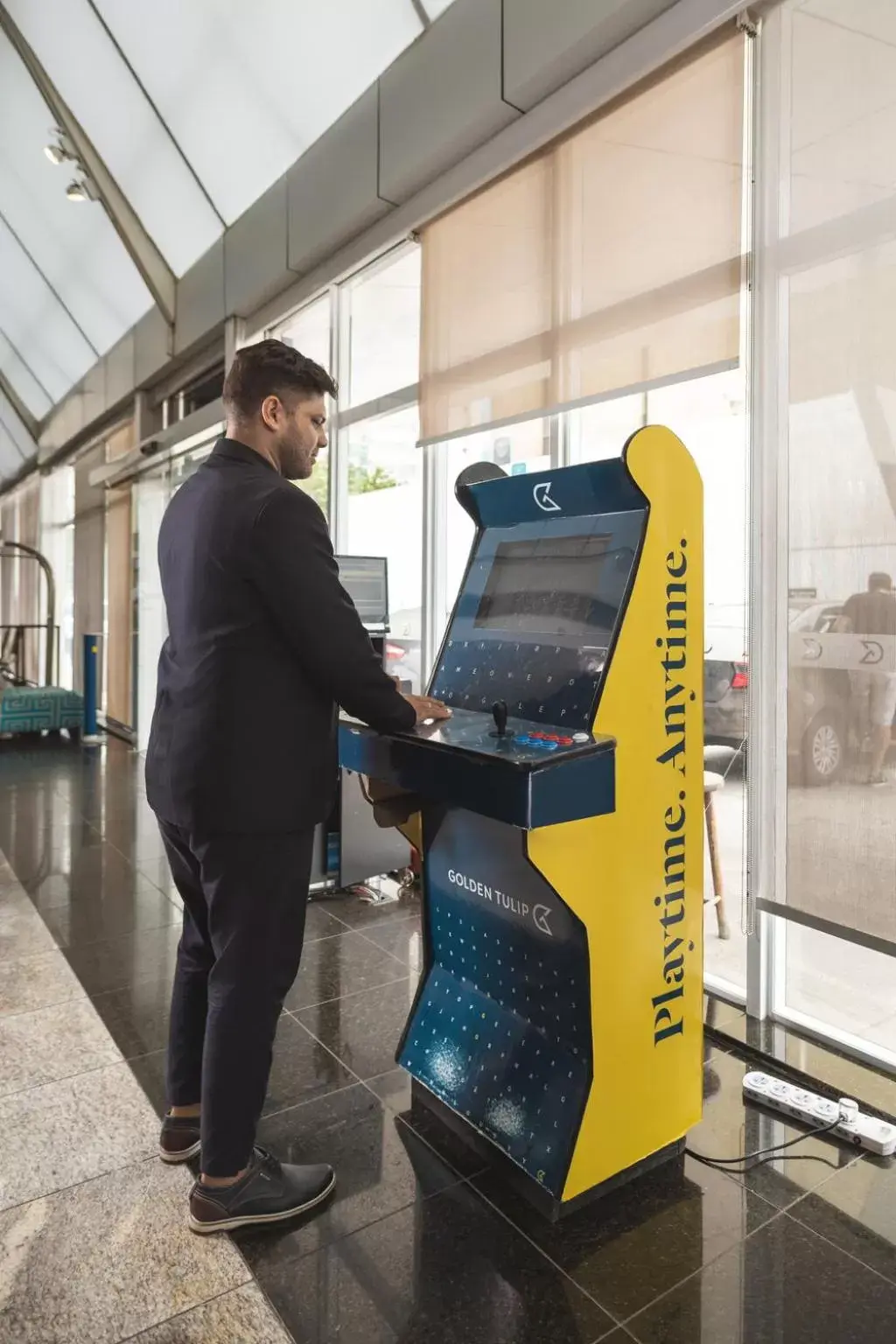 Lobby or reception in Golden Tulip Porto Vitória Lobby or reception in Golden Tulip Porto Vitória
