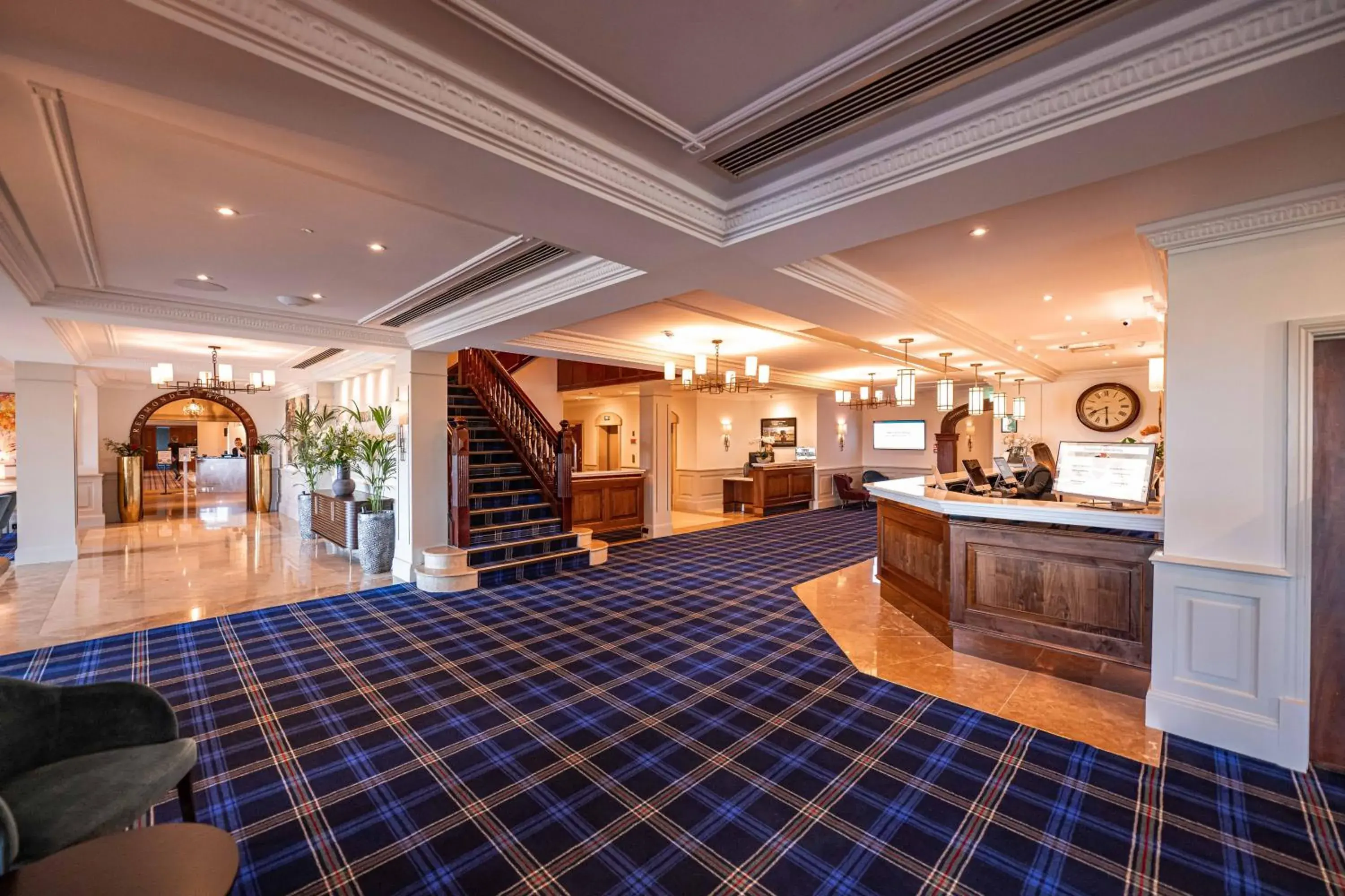 Lobby or reception, Lobby/Reception in Carden Park Hotel, Golf Resort and Spa