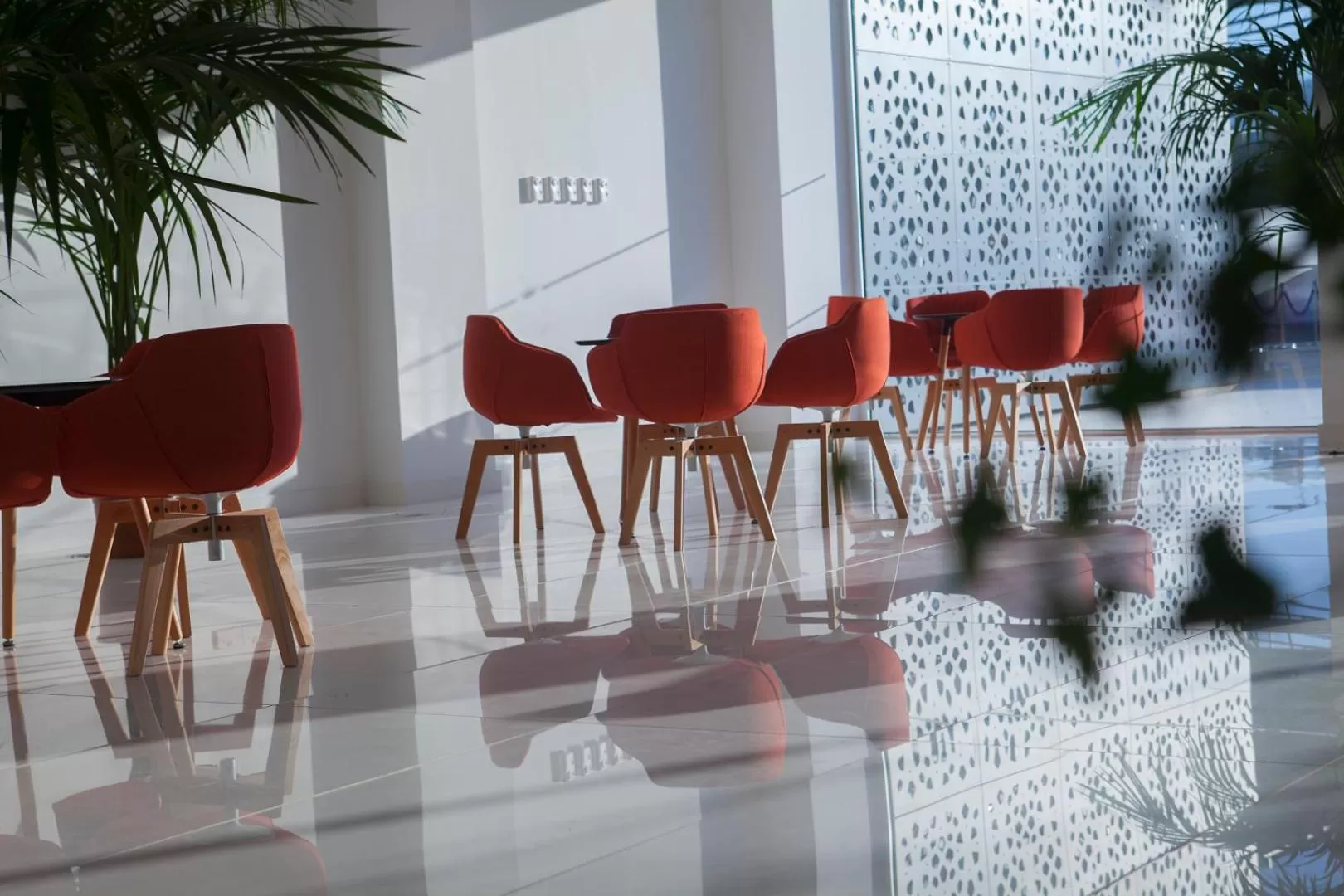 Seating area in King Evelthon Beach Hotel & Resort