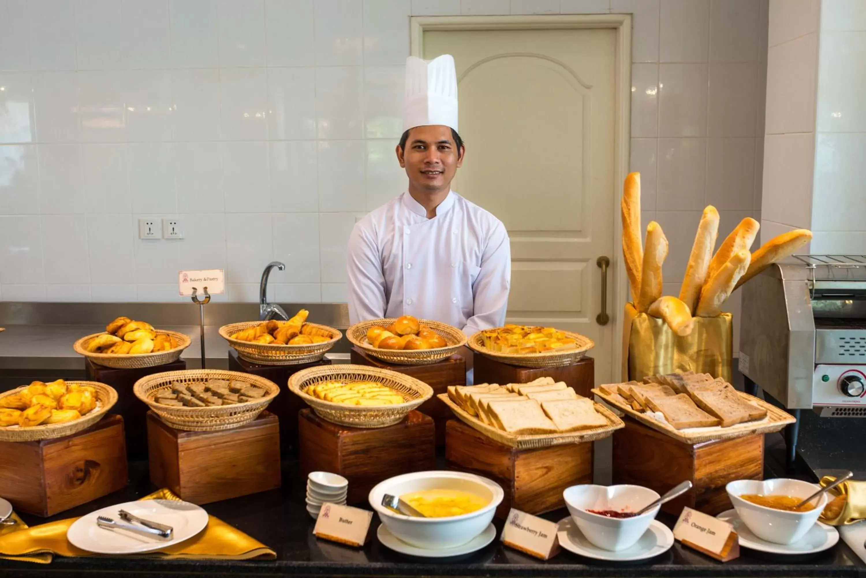 Breakfast in Regency Angkor Hotel