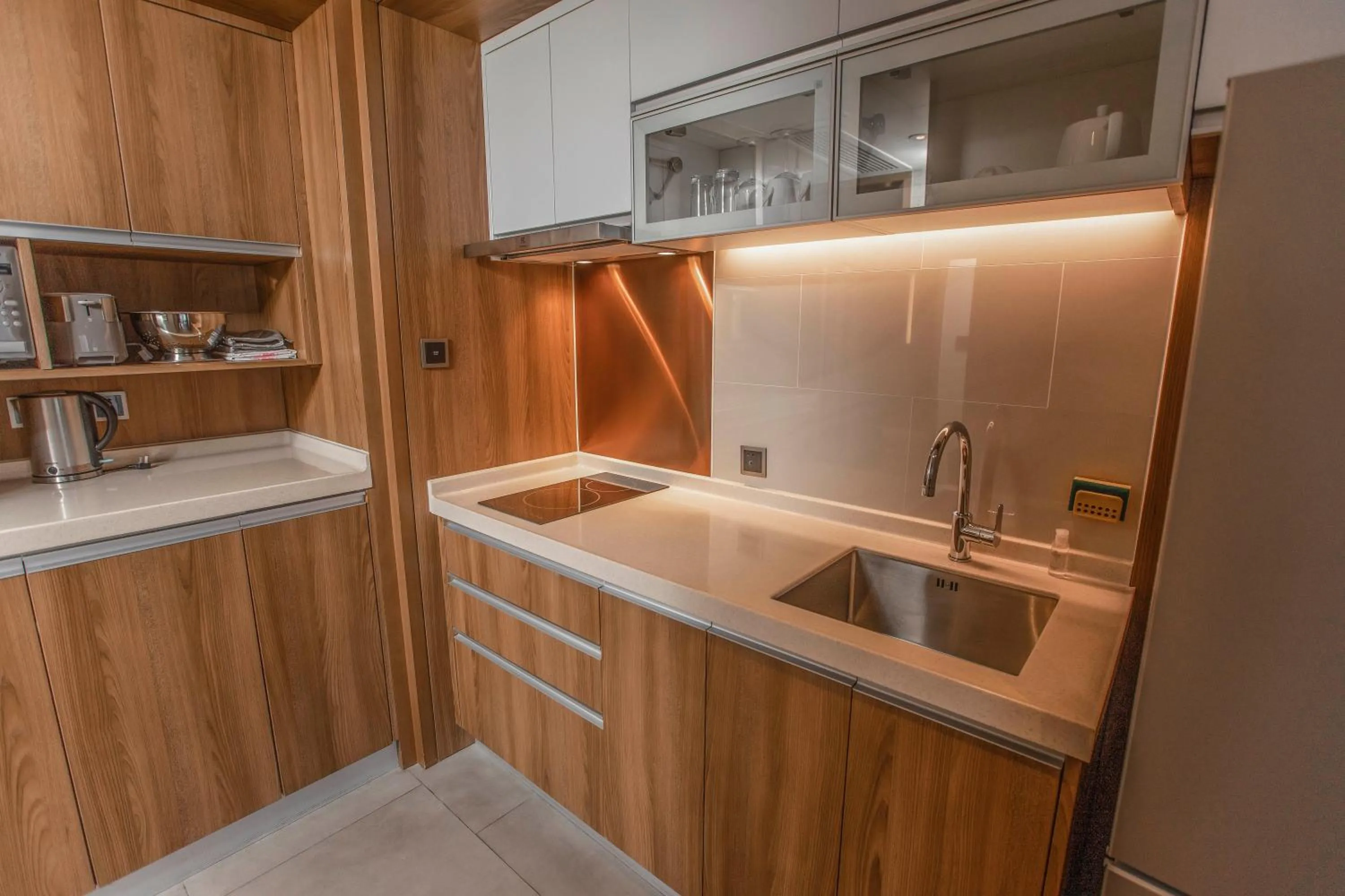 Kitchen or kitchenette in Somerset Swan Lake Hefei