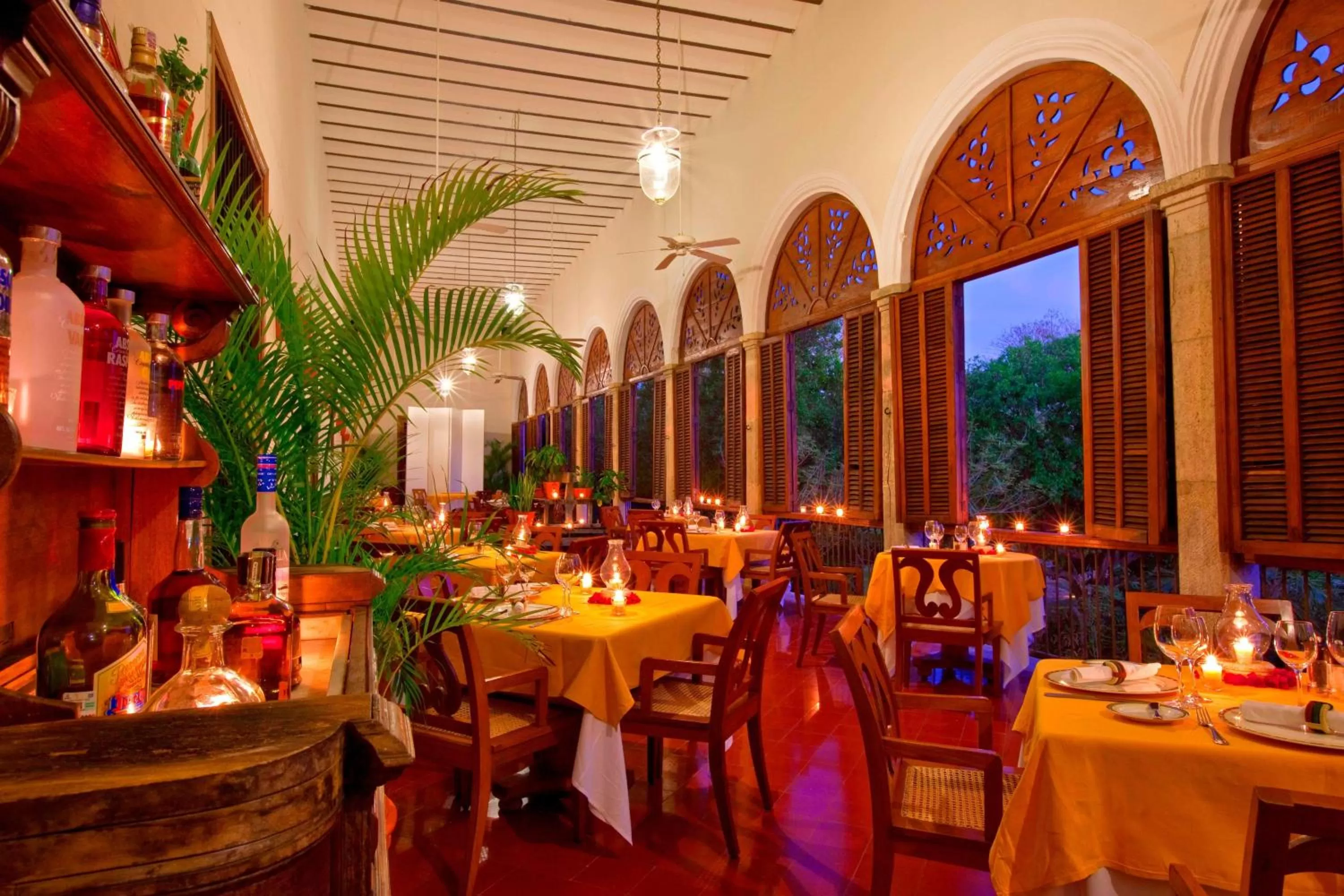Restaurant/places to eat in Hacienda Temozon Sur
