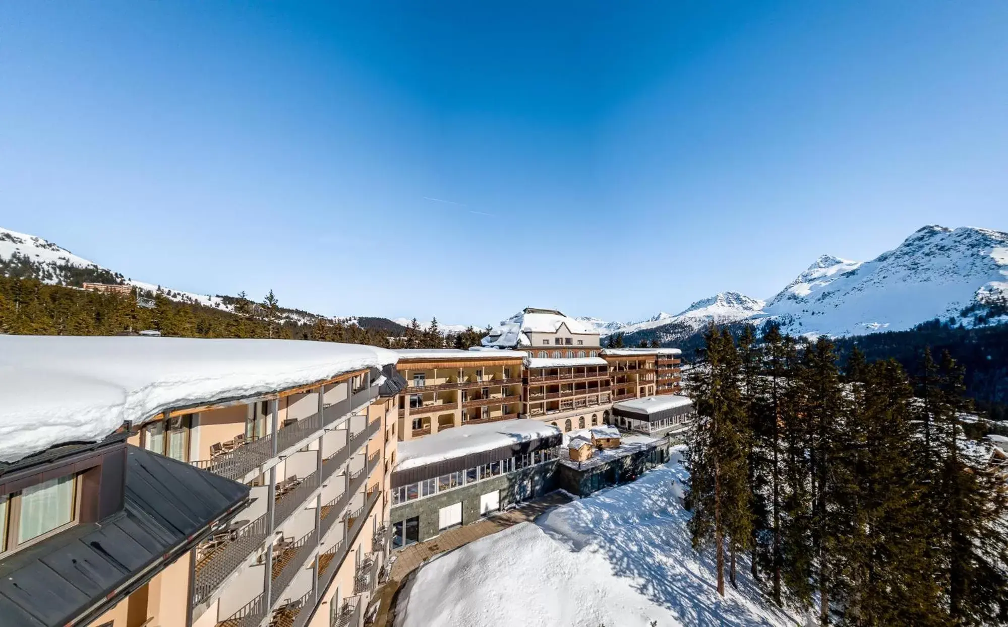 Winter in Waldhotel Arosa