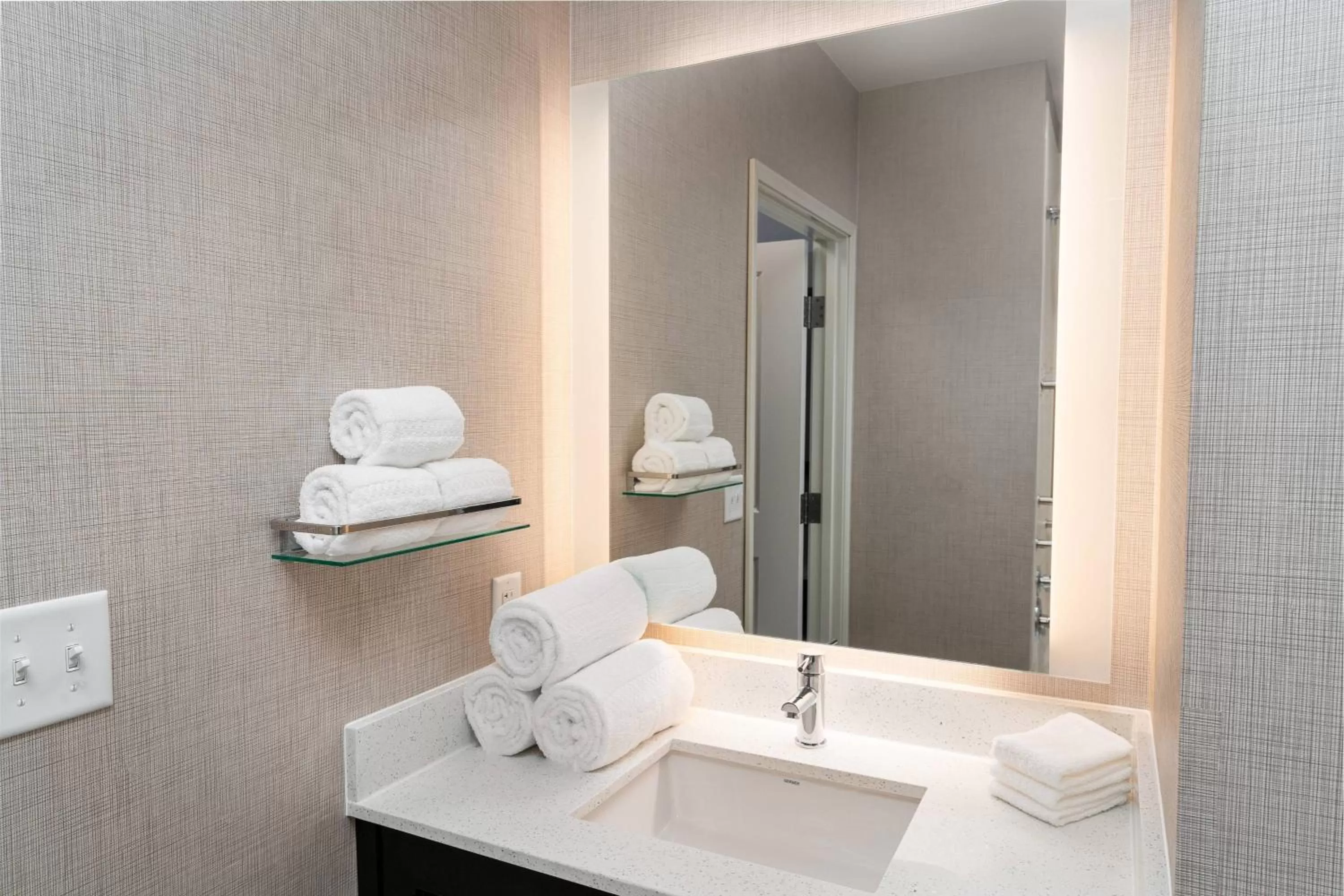 Bathroom in Residence Inn by Marriott Louisville Old Henry