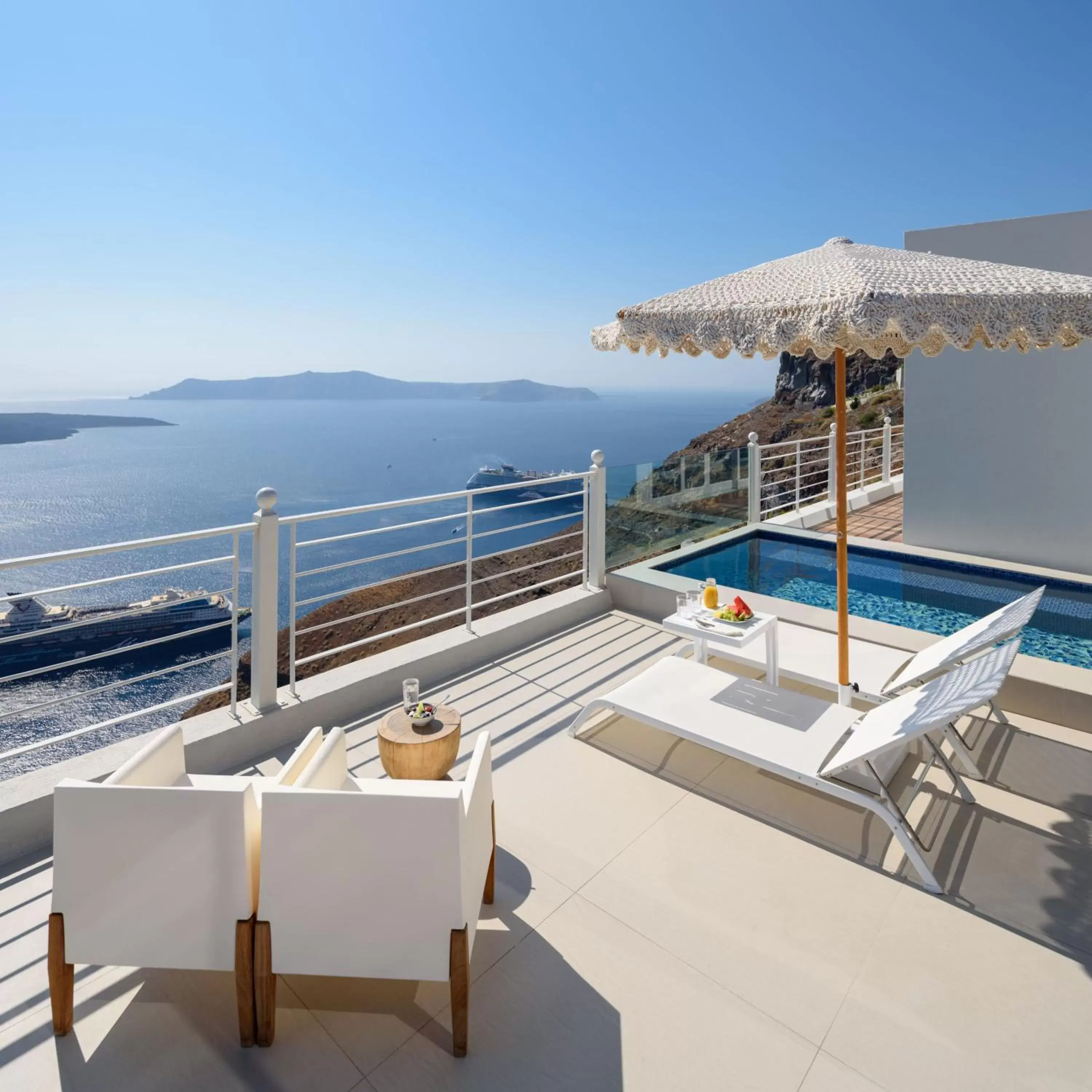 Balcony/Terrace in Nefeles Luxury Suites