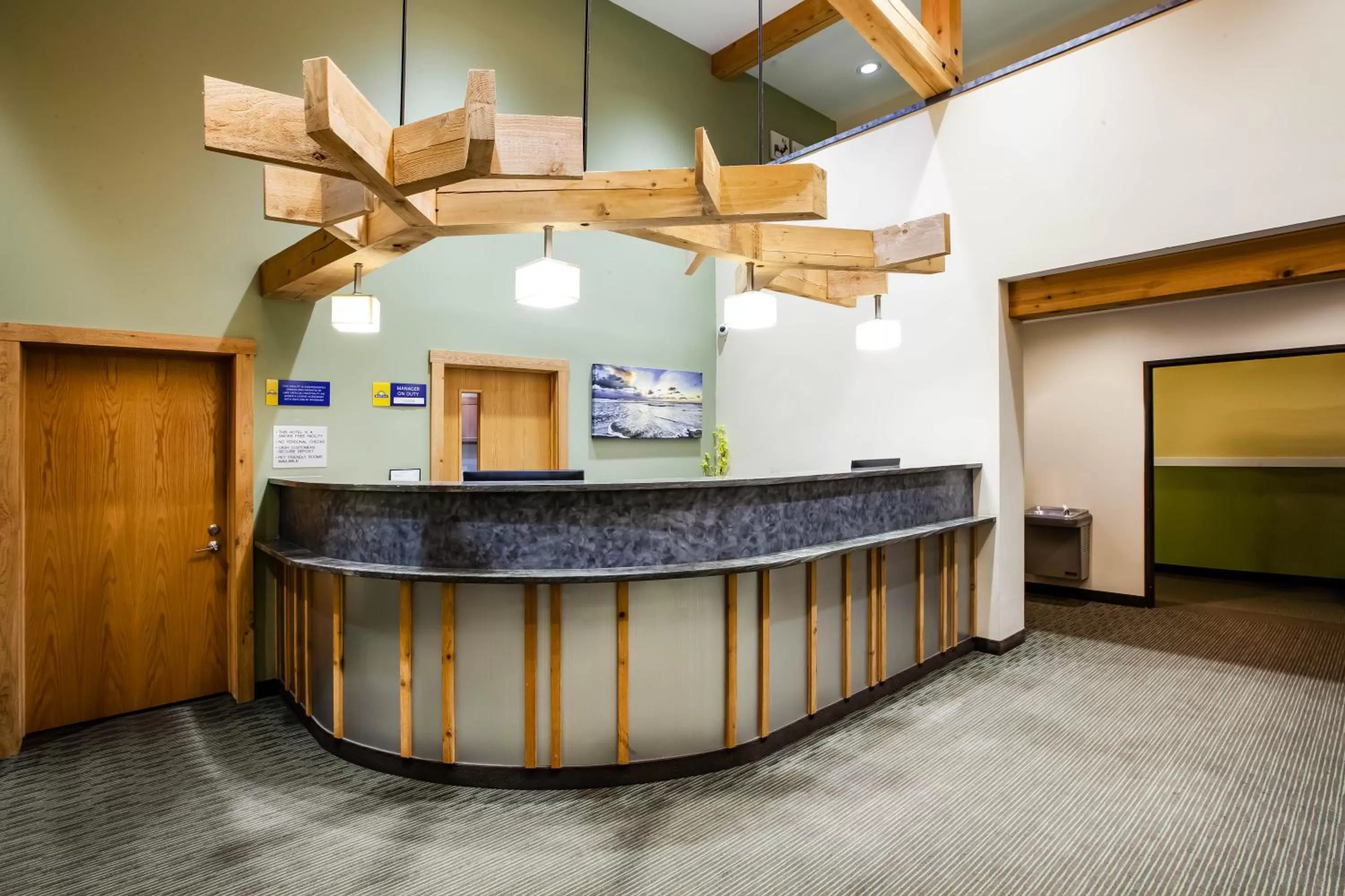 Lobby or reception in Days Inn by Wyndham Cadillac