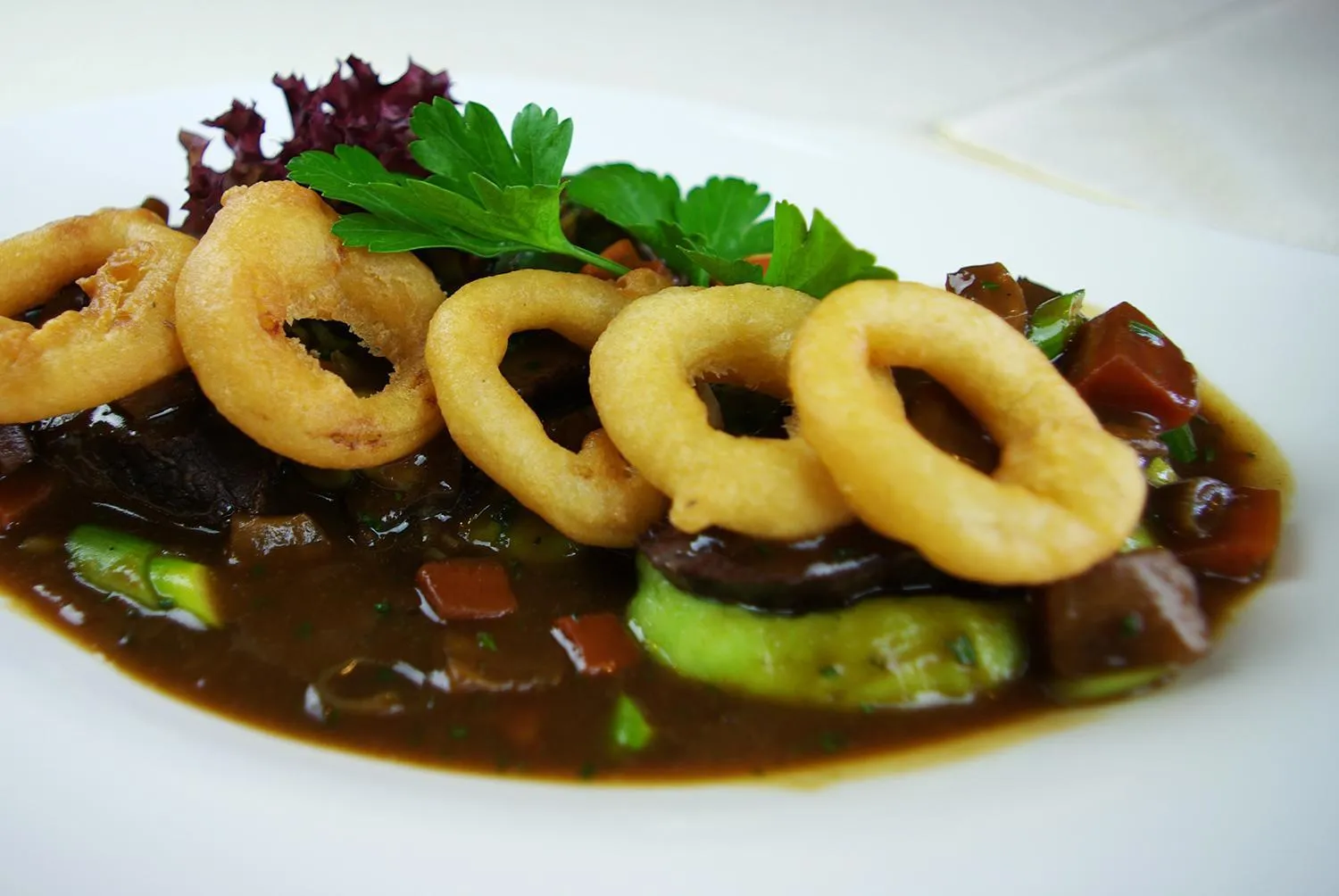 Food close-up in Flair Hotel Dobrachtal