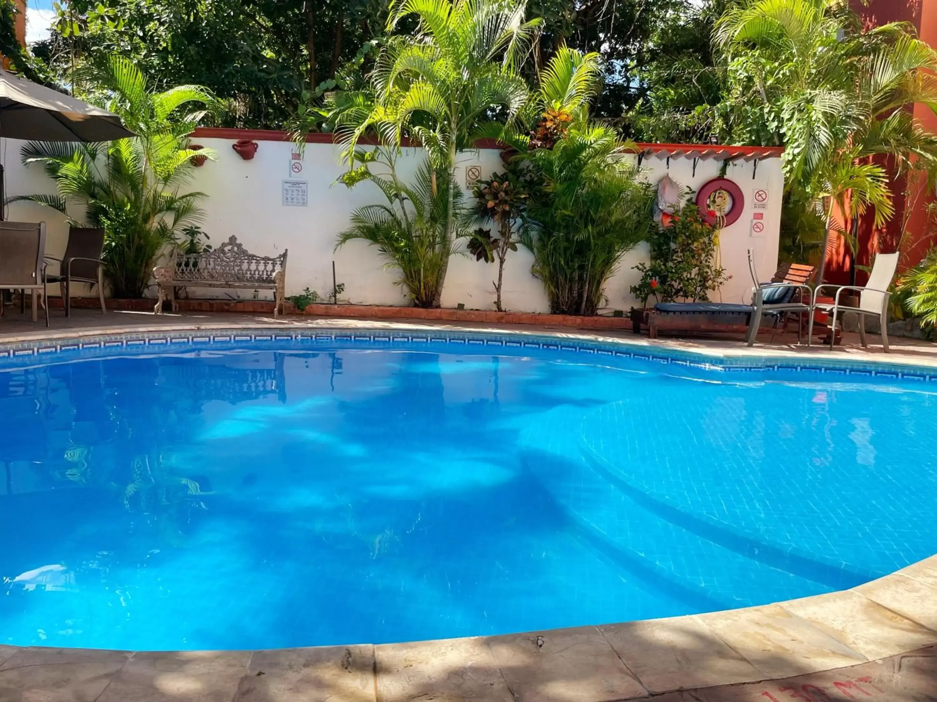 Garden view, Swimming Pool in Suites Cancun Center