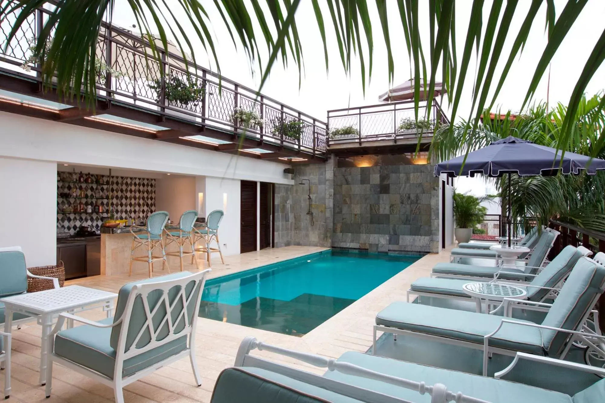 Solarium, Swimming Pool in Hotel Capellán de Getsemaní