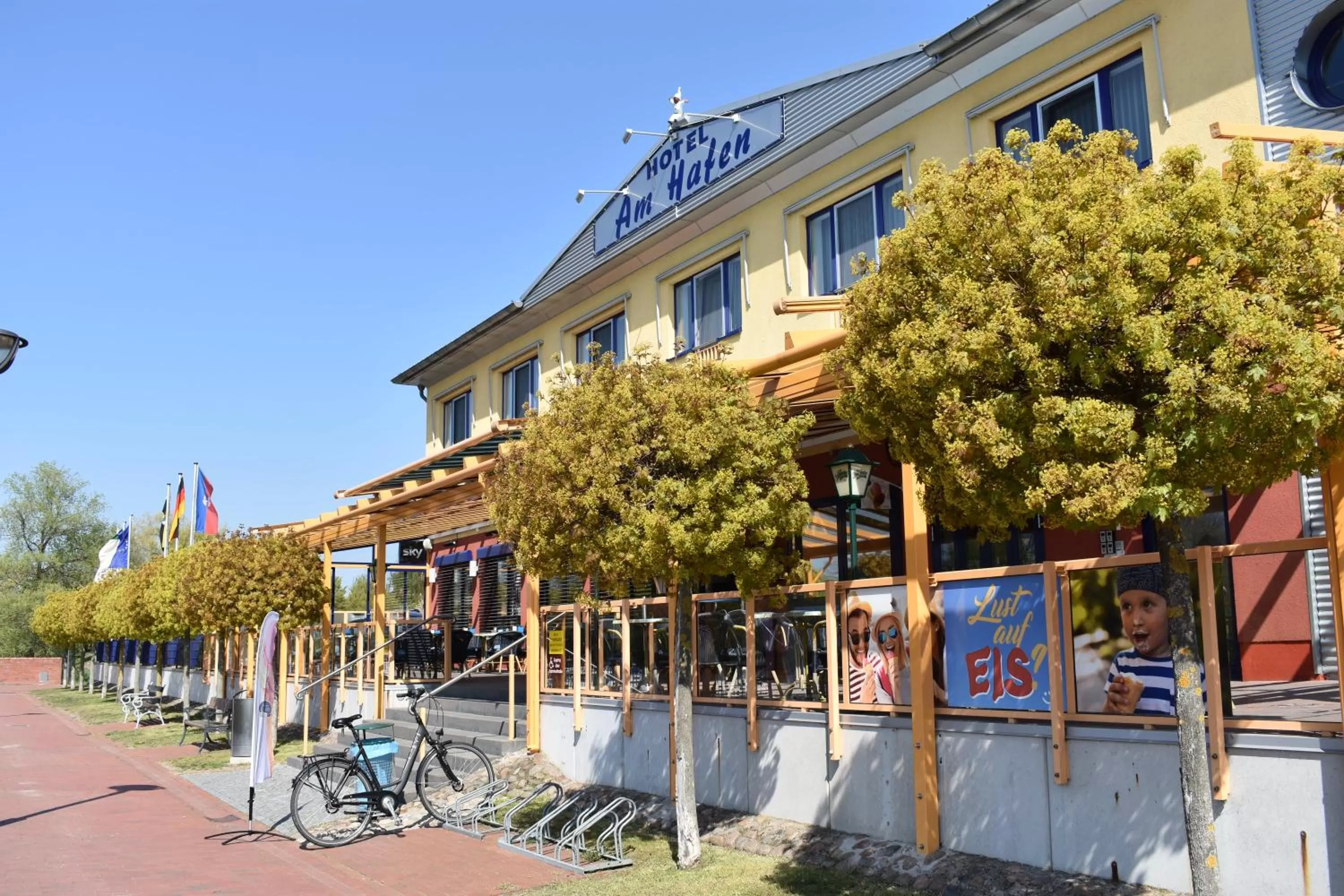 Property Building in Hotel garni "Am Hafen"