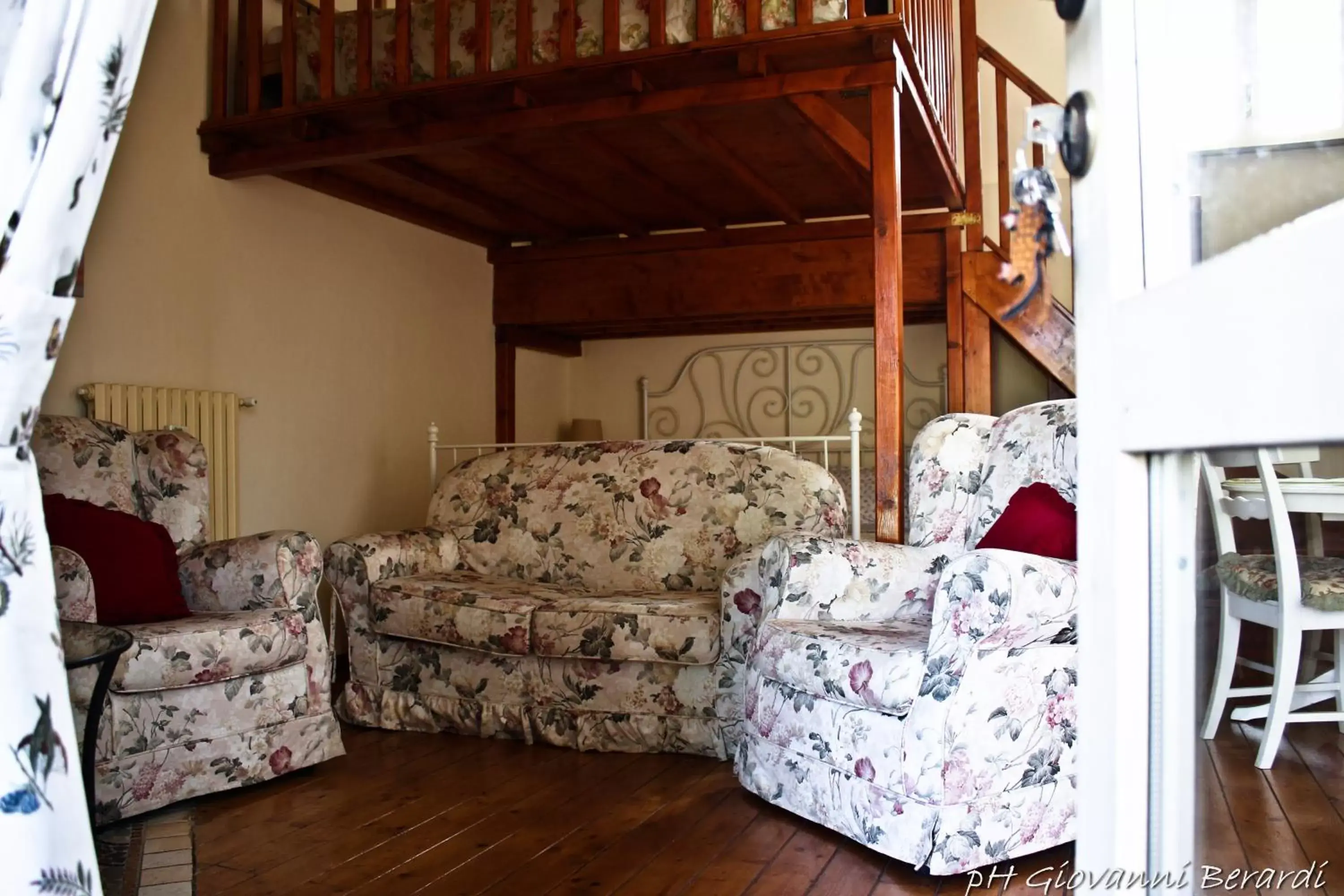 Living room, Bunk Bed in Albarosa