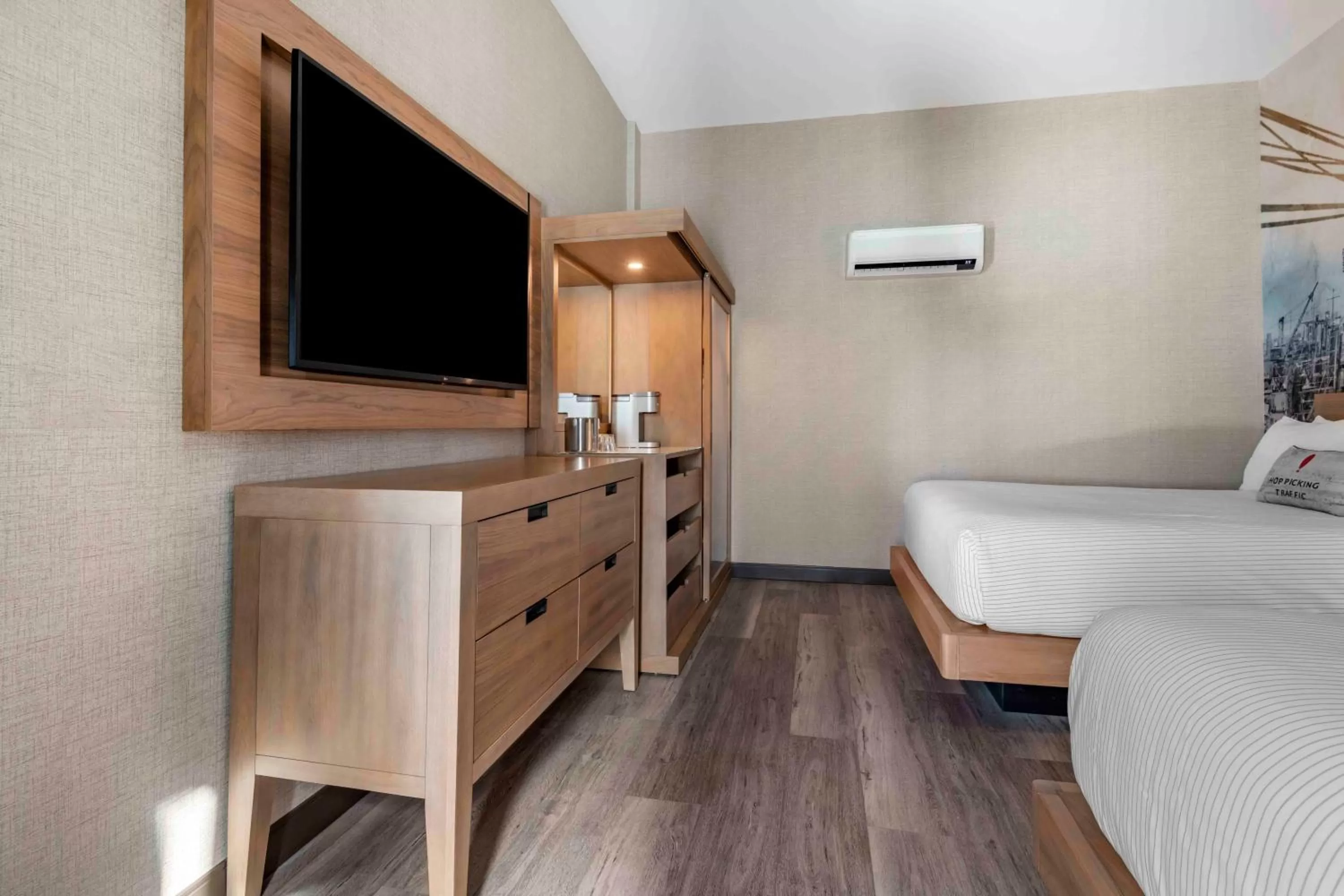 Bed in Cambria Hotel Portland Downtown Old Port