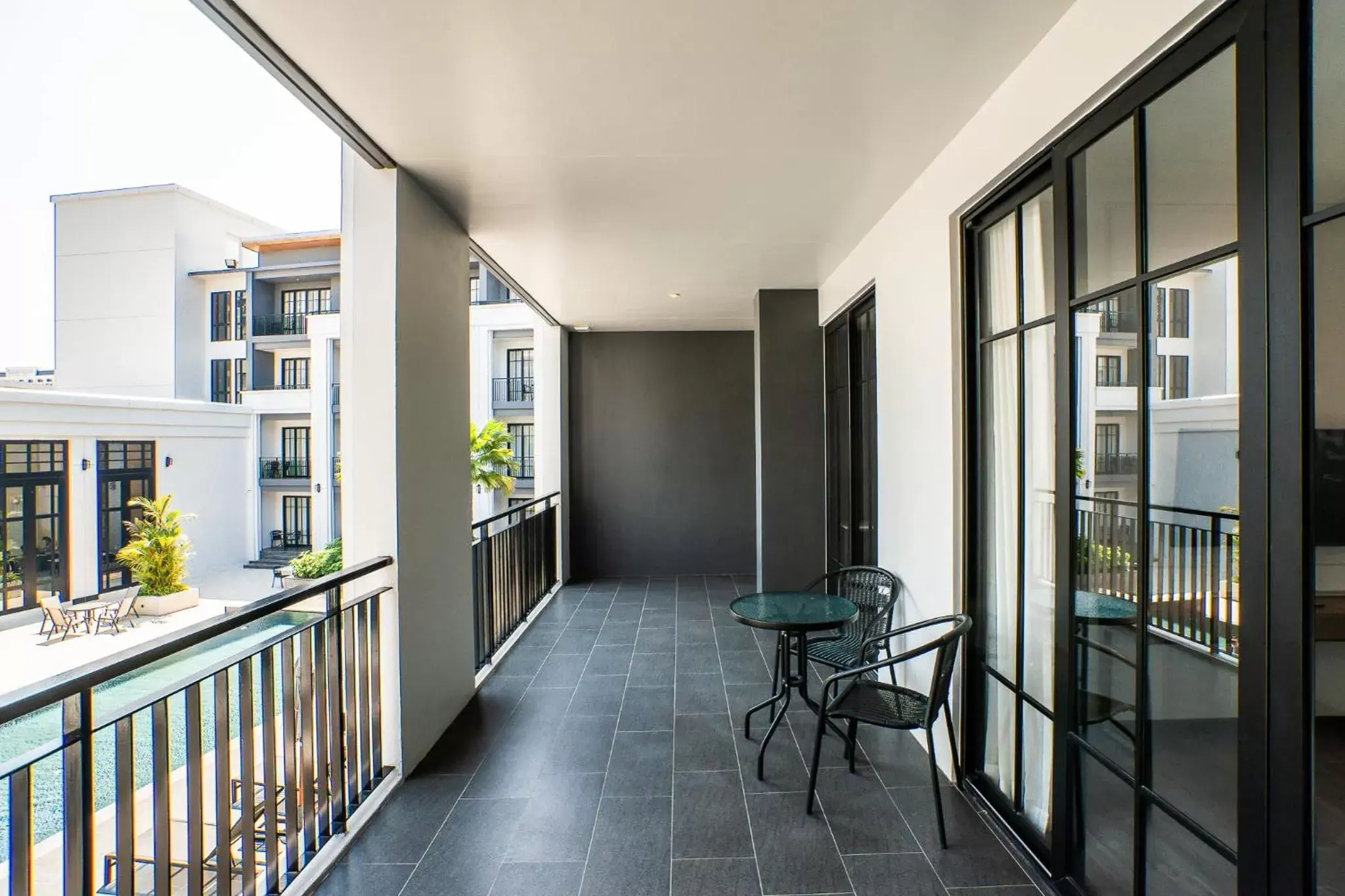 Balcony/Terrace in One Patio Hotel Pattaya - SHA Extra Plus