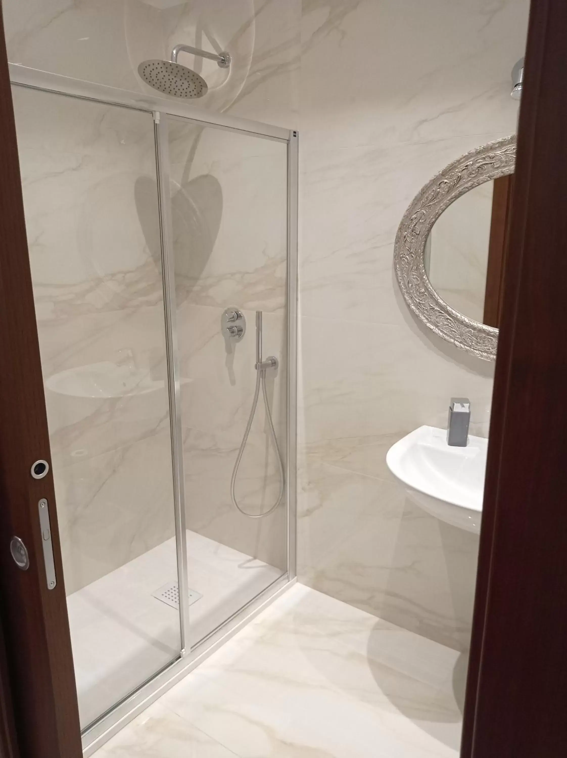 Shower, Bathroom in suebi rooms