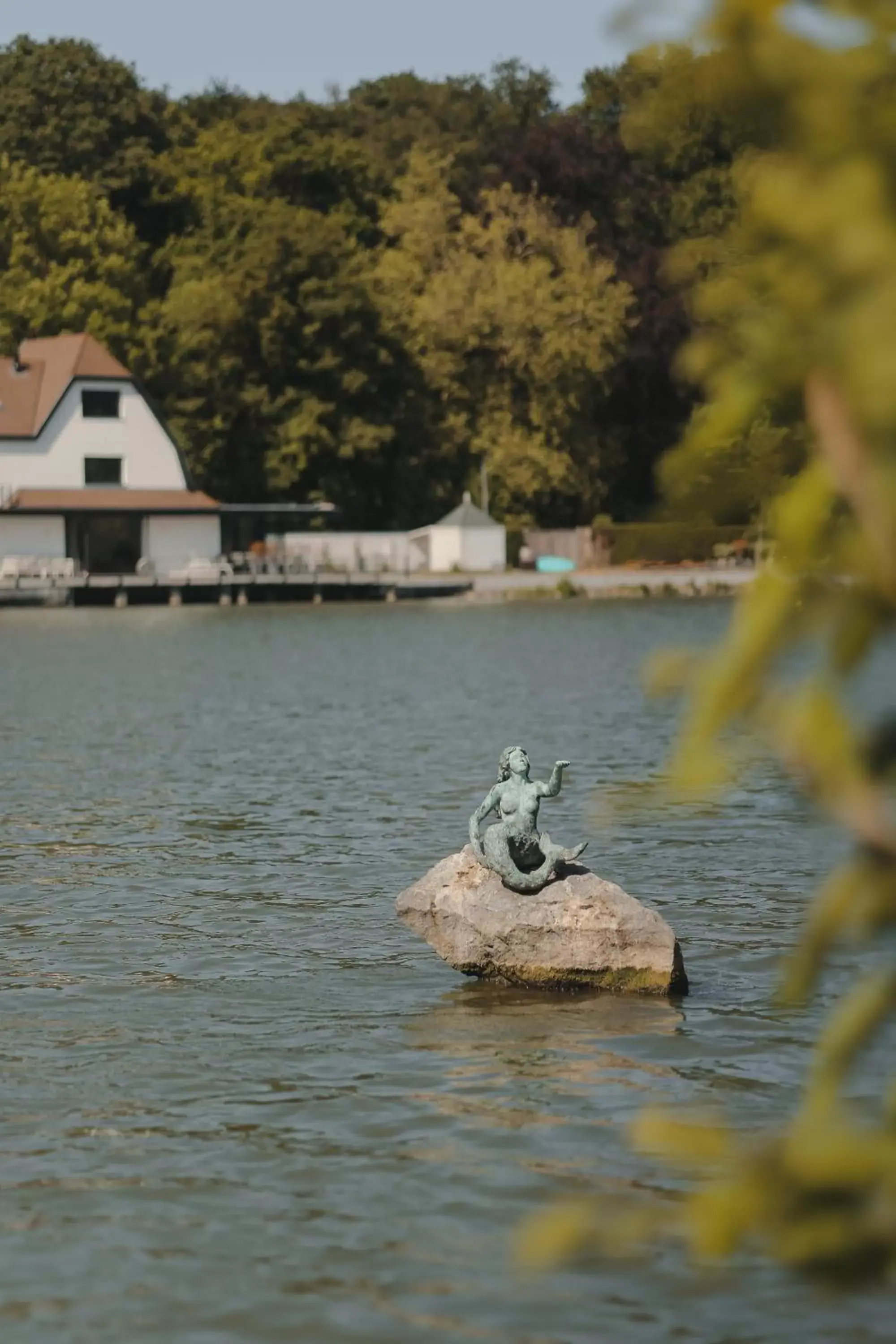 Lake view in Martin's Château Du Lac