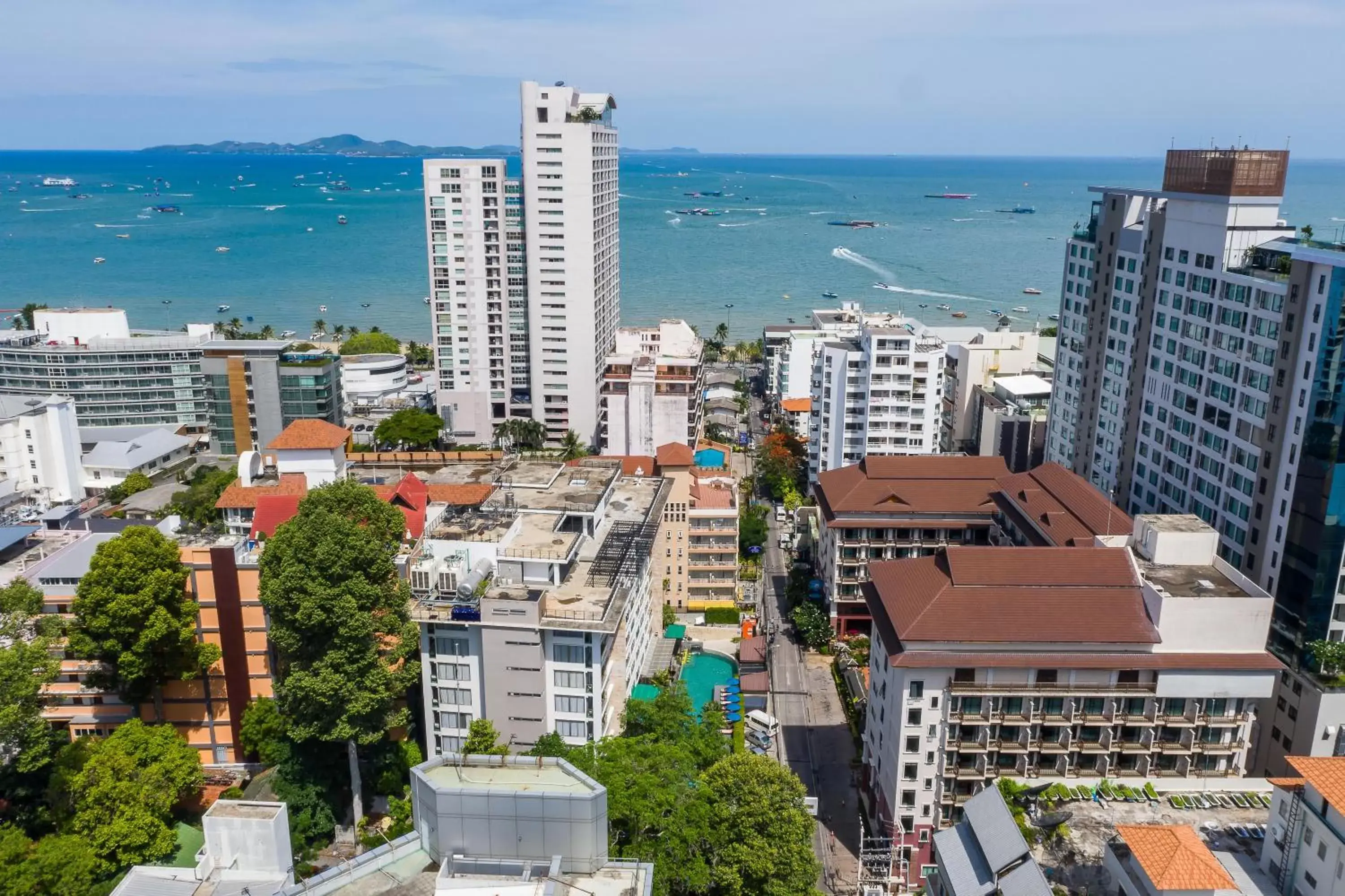 City view, Bird's-eye View in Hotel Vista