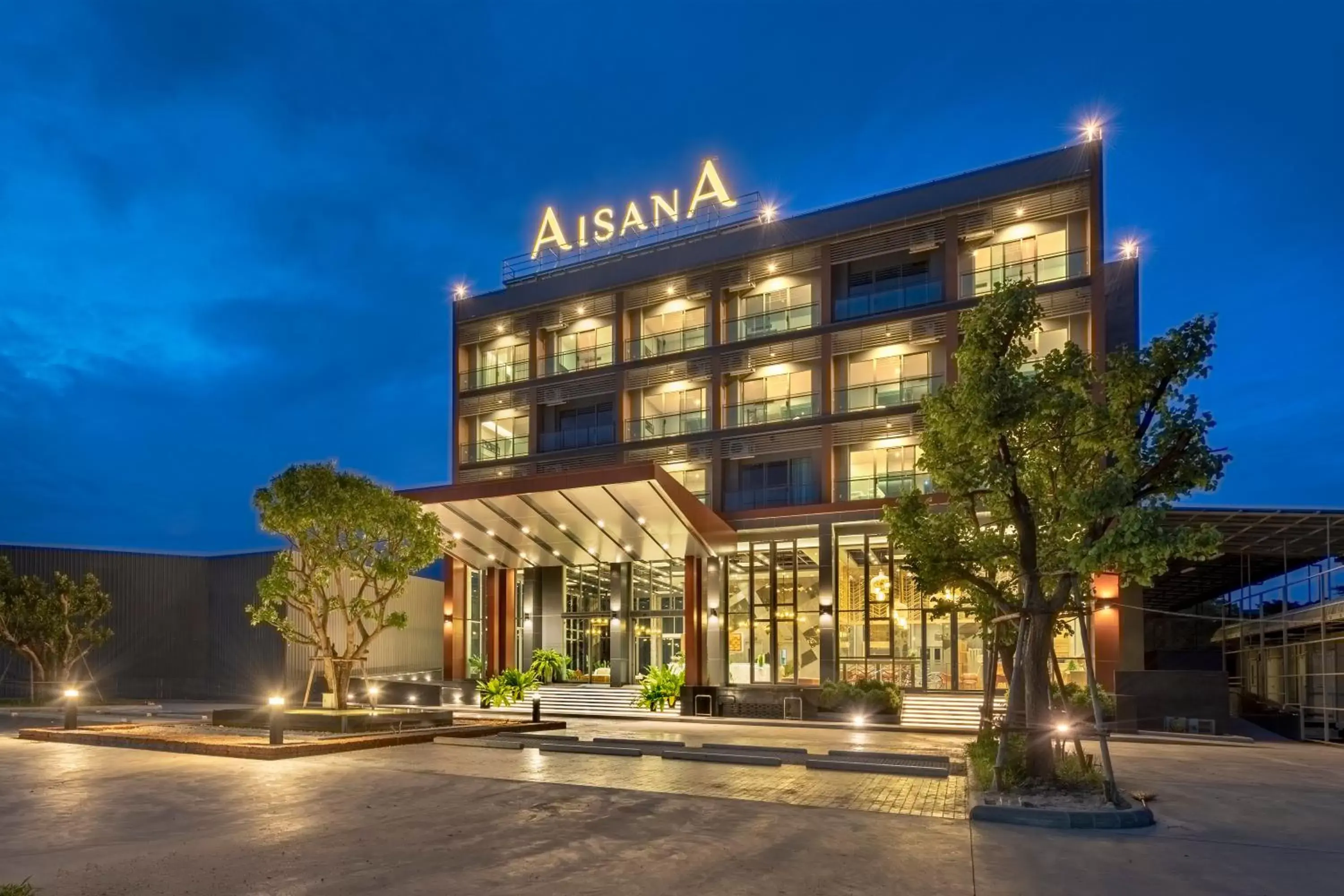 Facade/entrance, Property Building in Aisana Hotel Korat