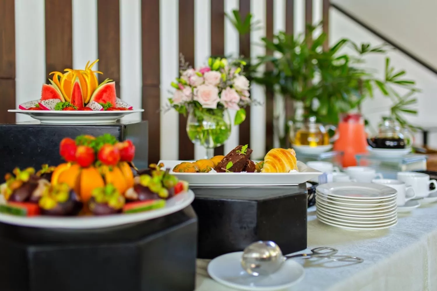 Continental breakfast in Hoi An Beach Resort