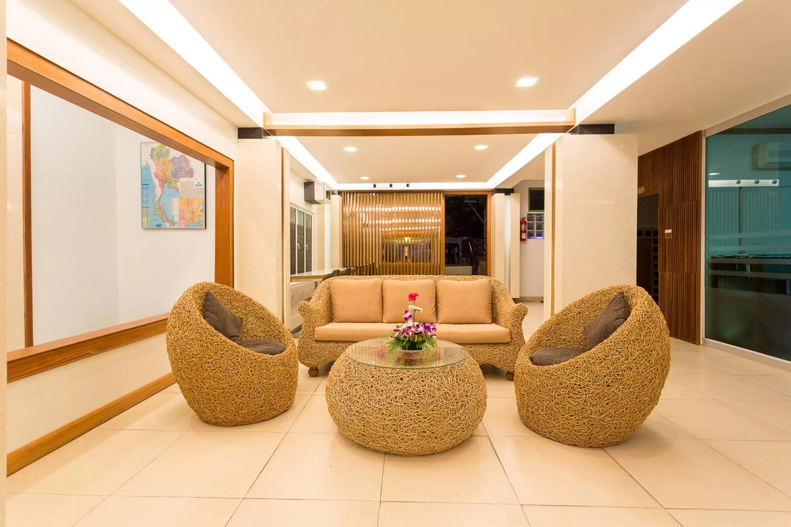 Lobby or reception in Phranang Place- SHA Extra