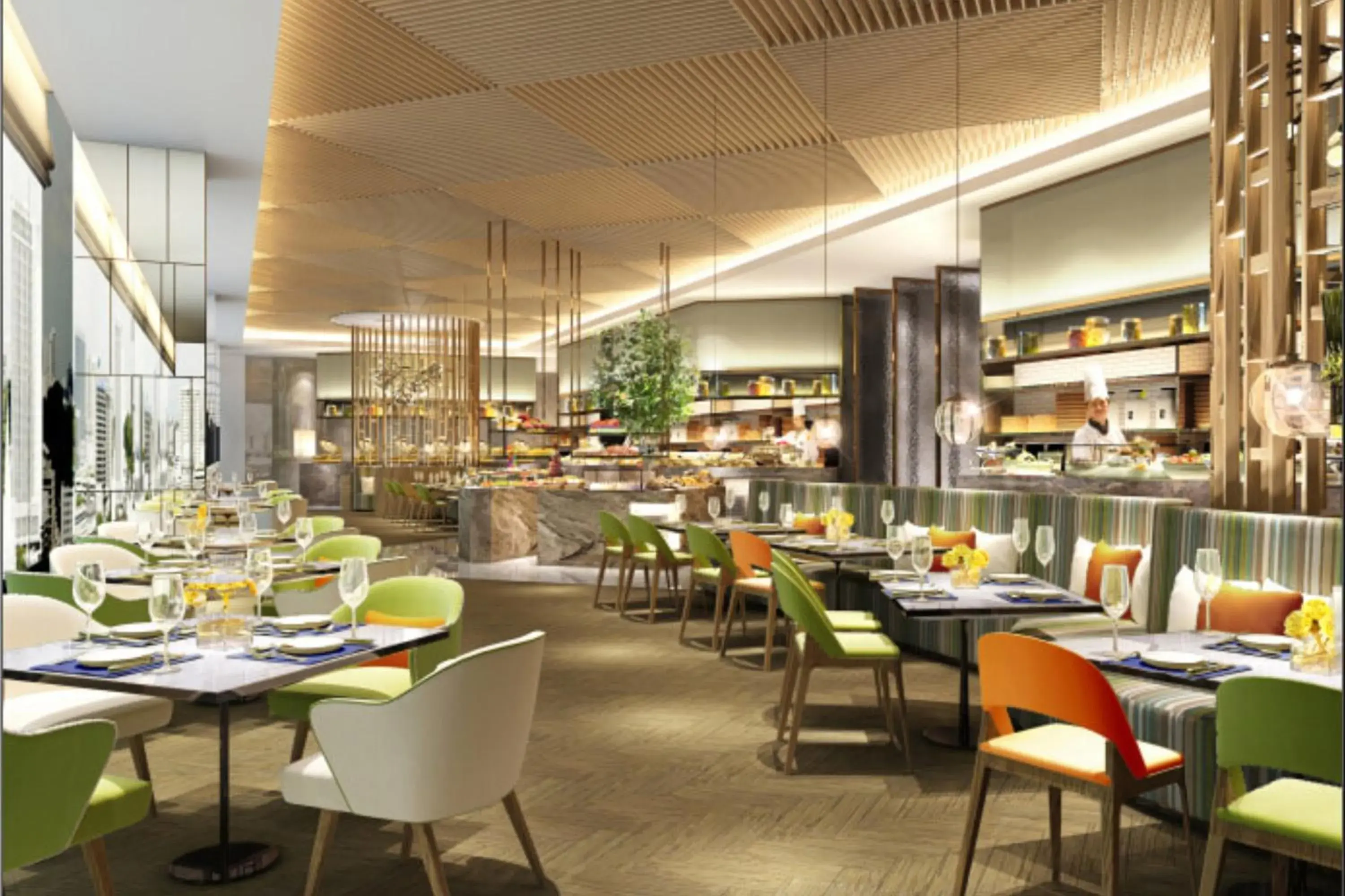 Restaurant/Places to Eat in Four Points by Sheraton Wuhan, Jiangxia