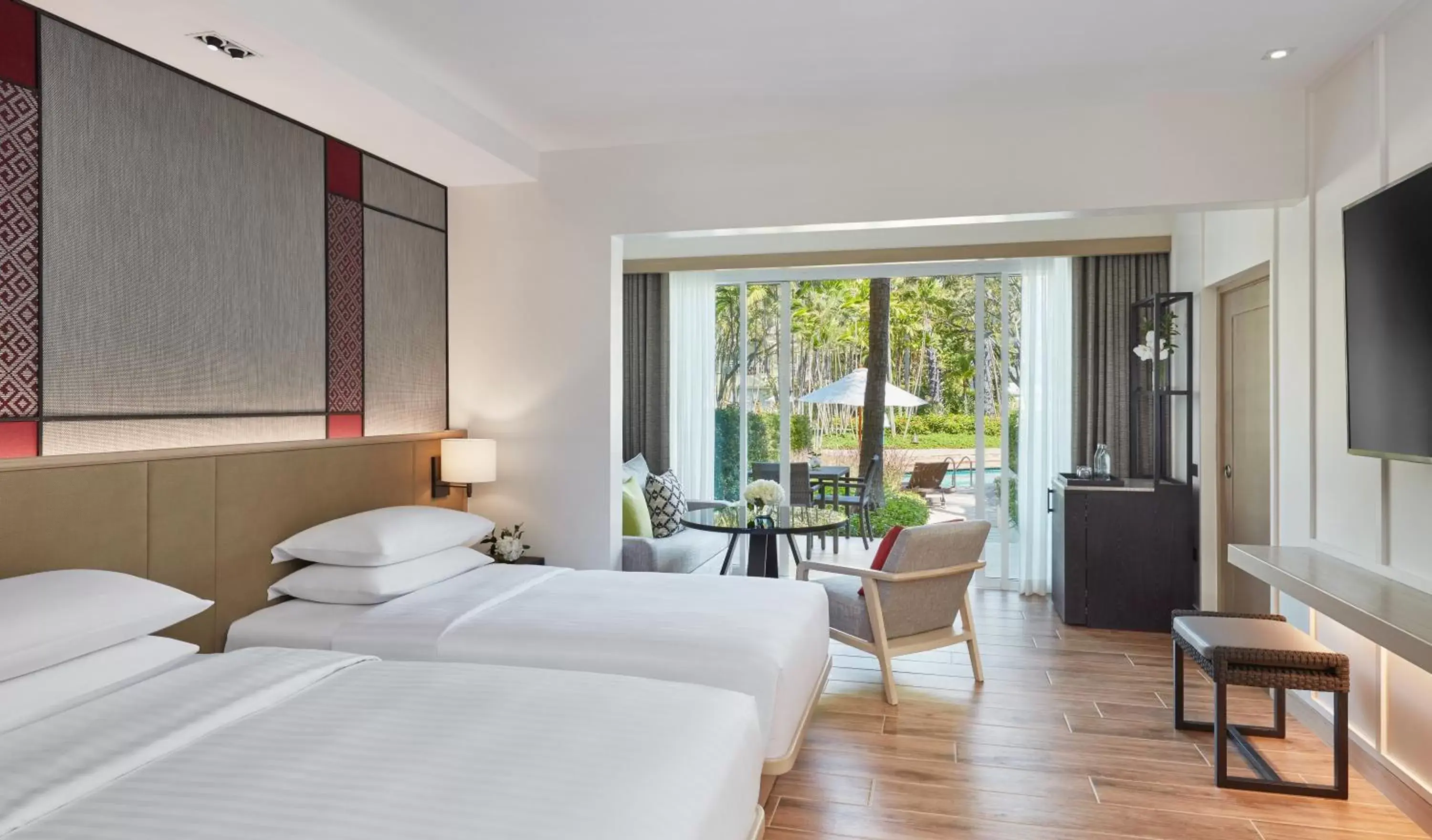 Twin Room with Pool Access in Hyatt Regency Hua Hin SHA Extra Plus