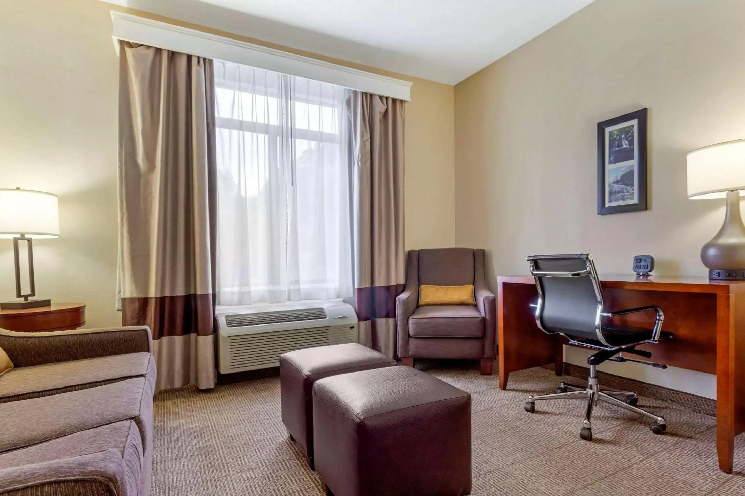 Photo of the whole room, Seating Area in Comfort Suites Boone - University Area