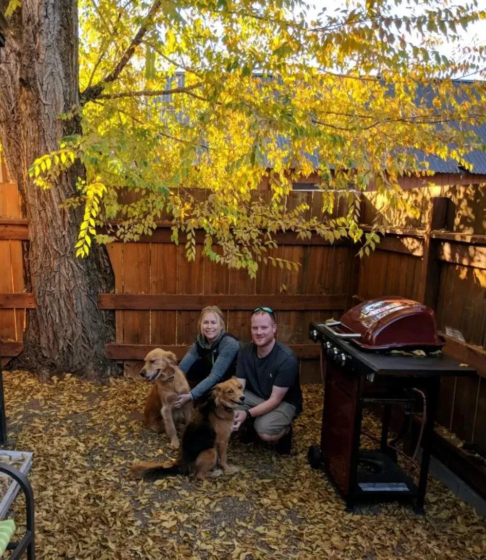 Patio in Twisp River Suites