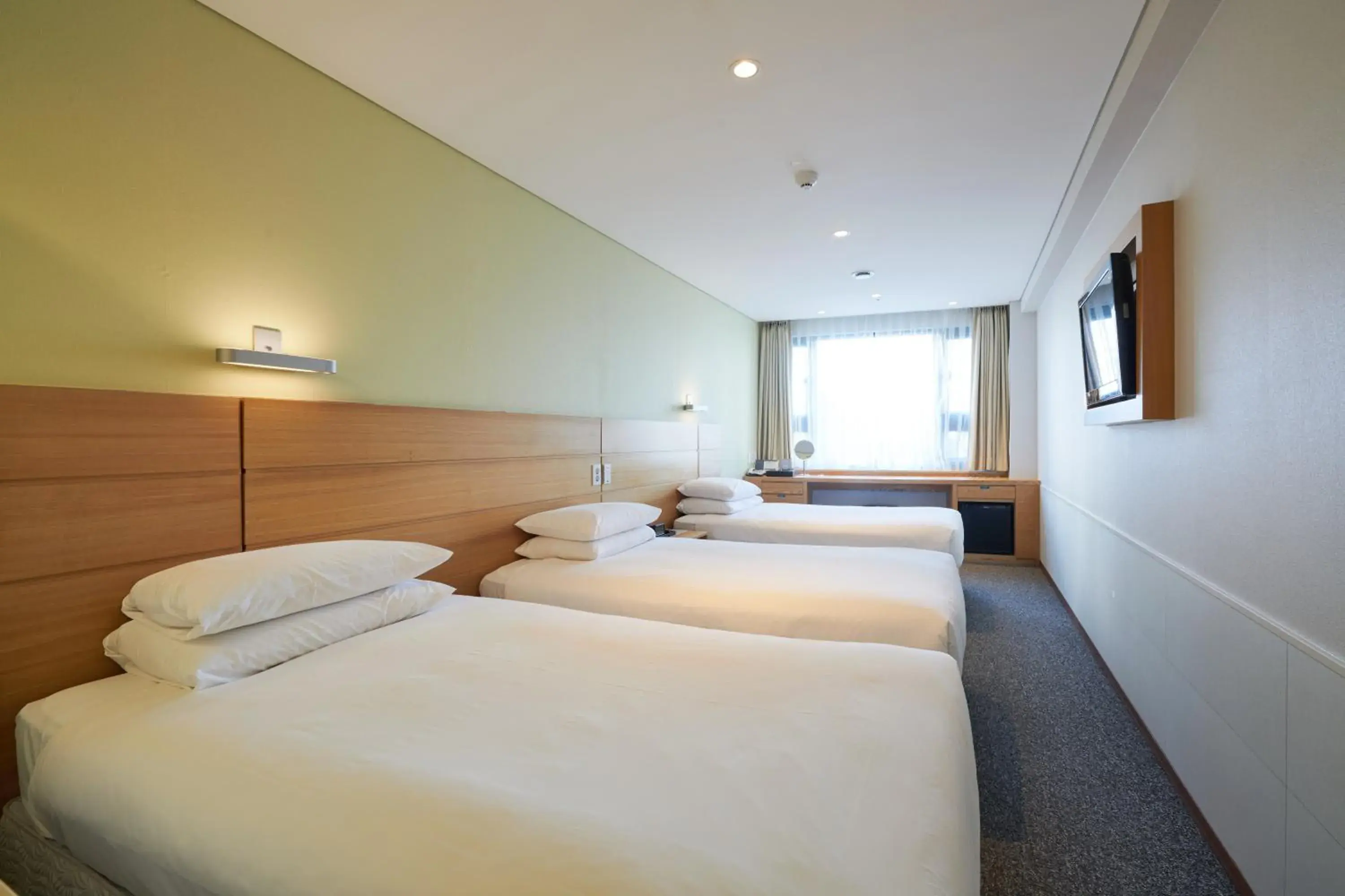 Photo of the whole room, Bed in Nine Tree Hotel Myeongdong