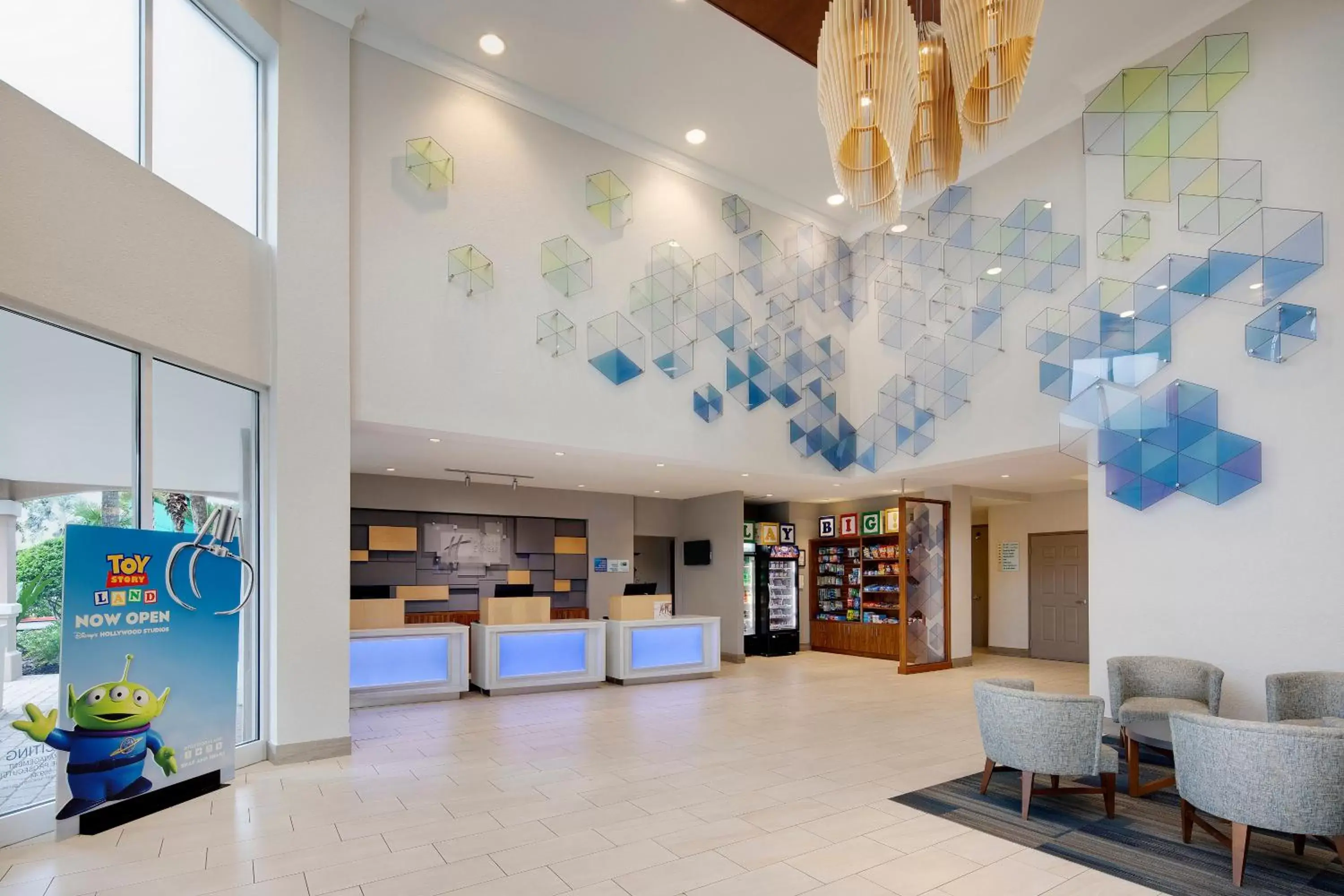 Property building, Lobby/Reception in Holiday Inn Express & Suites S Lake Buena Vista, an IHG Hotel