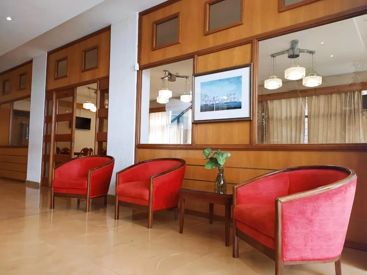 Lobby or reception in Gran Lourdes Hotel by CPH