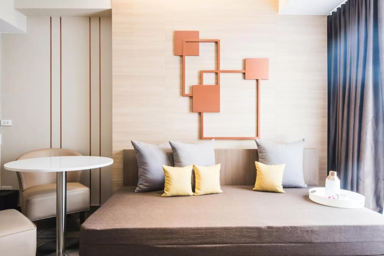 Seating area, Bed in twothree a homely hotel - SHA Extra Plus