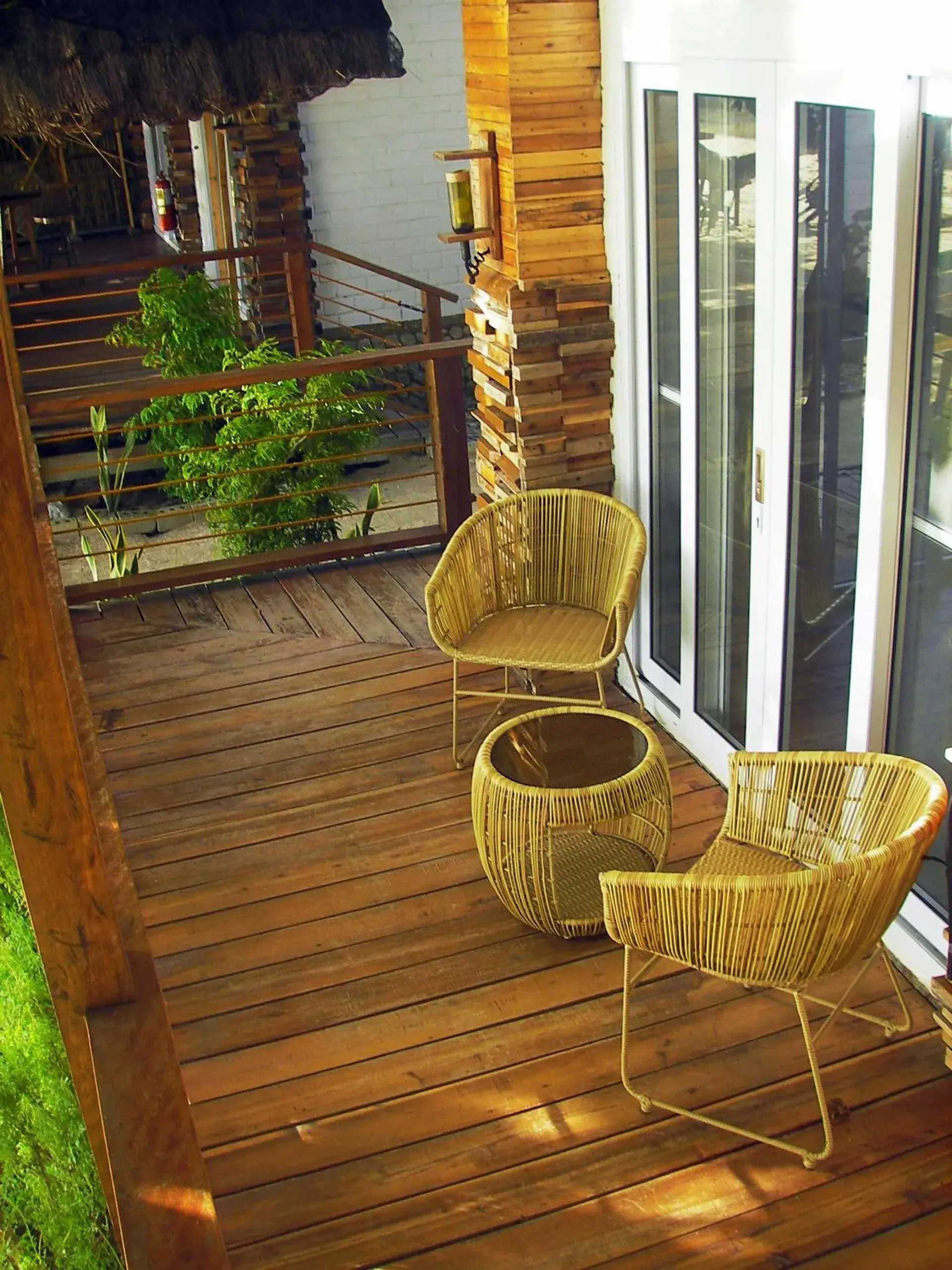 Balcony/Terrace in Suites by Eco Hotel El Nido