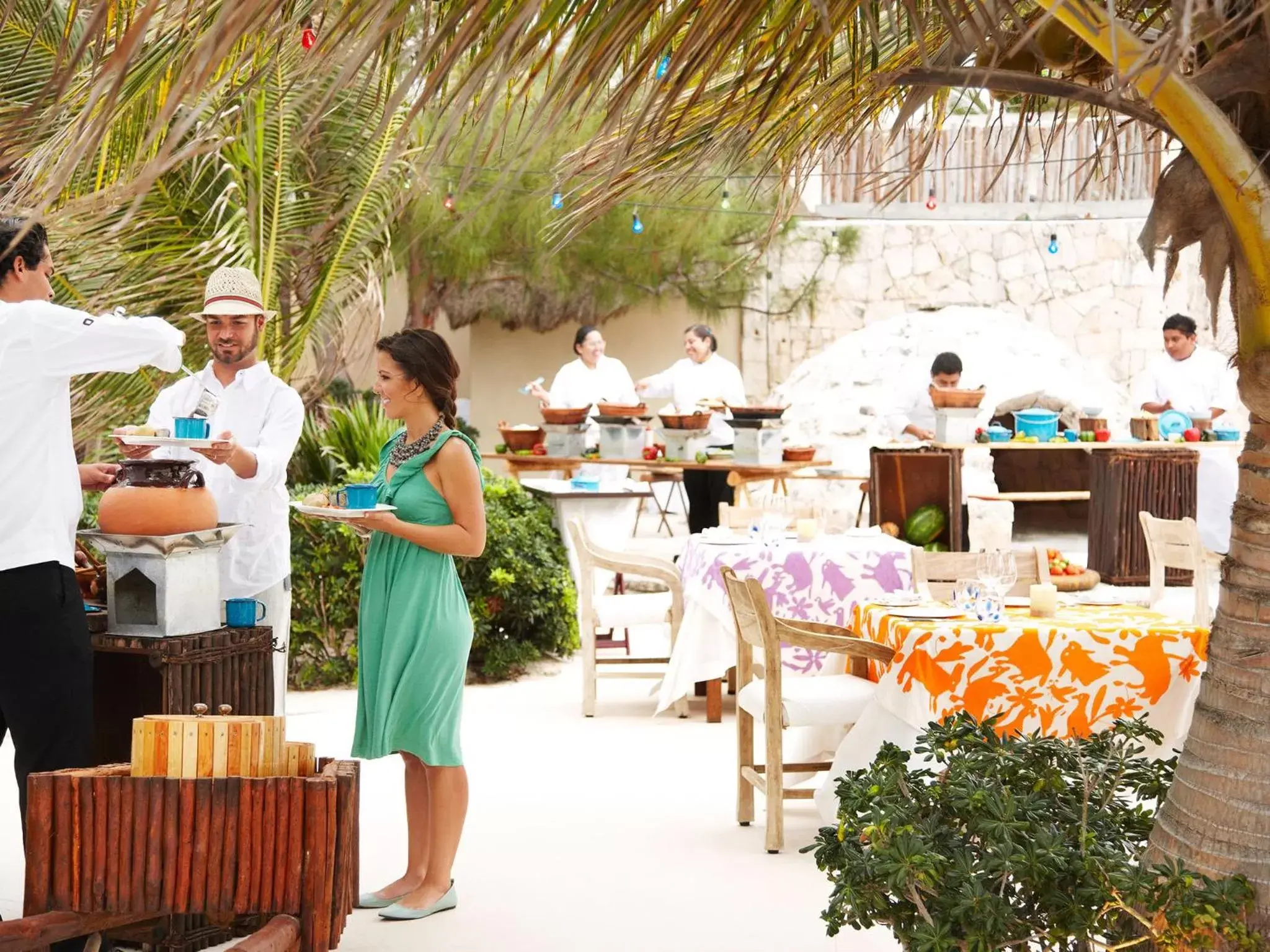 Staff in Viceroy Riviera Maya, a Luxury Villa Resort