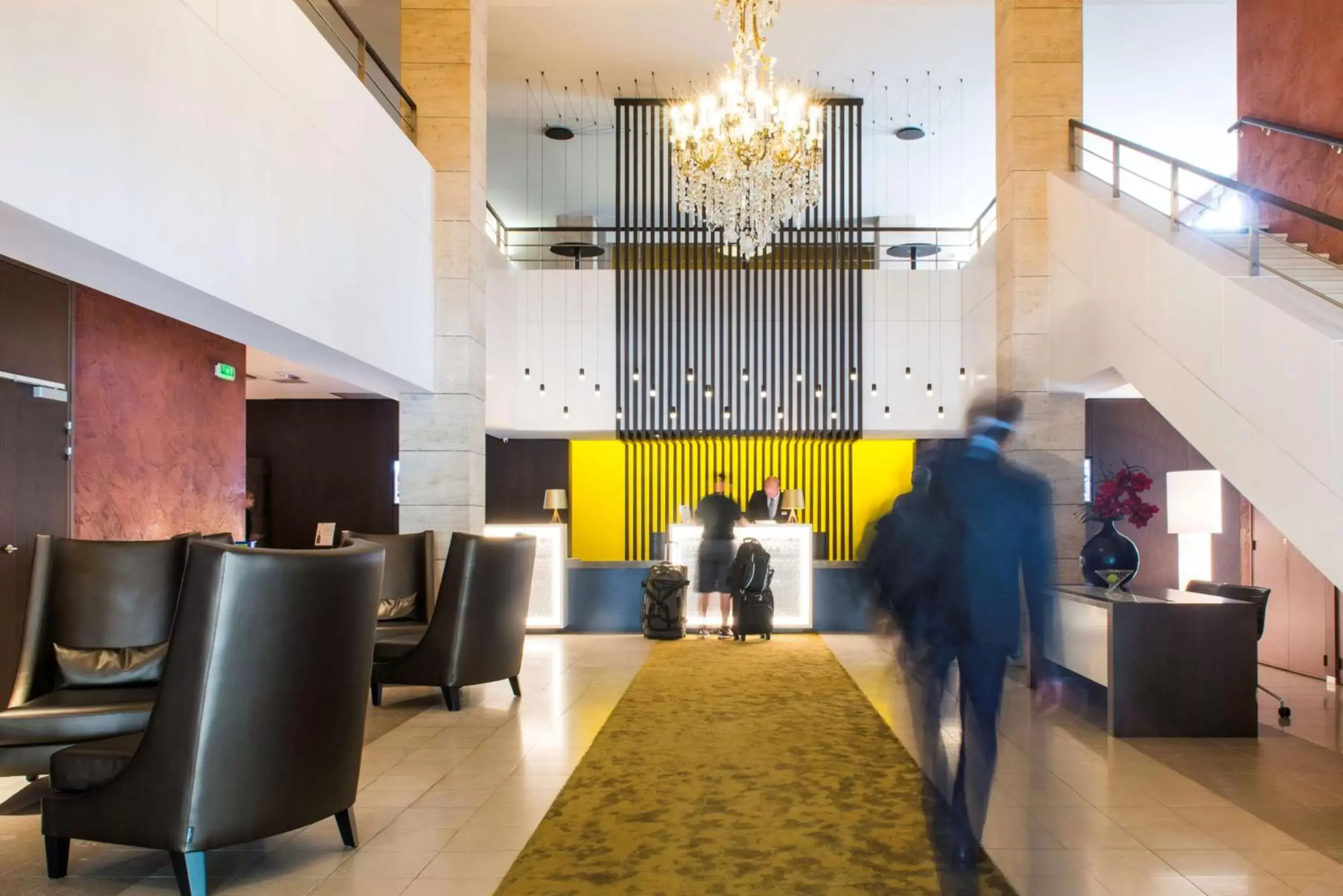 Lobby or reception in Best Western Premier Hotel de la Paix