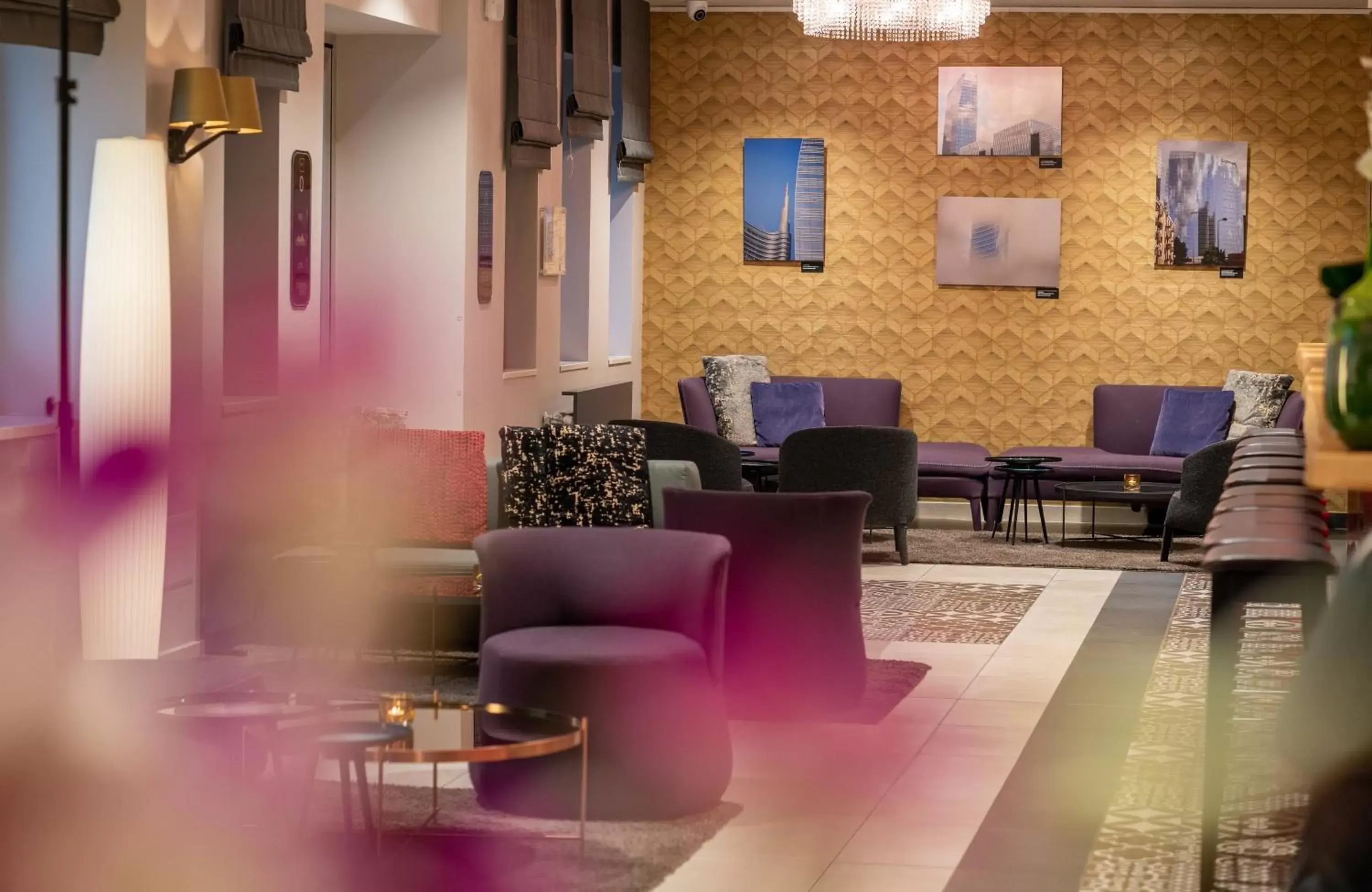 Lobby or reception in NYX Hotel Milan by Leonardo Hotels