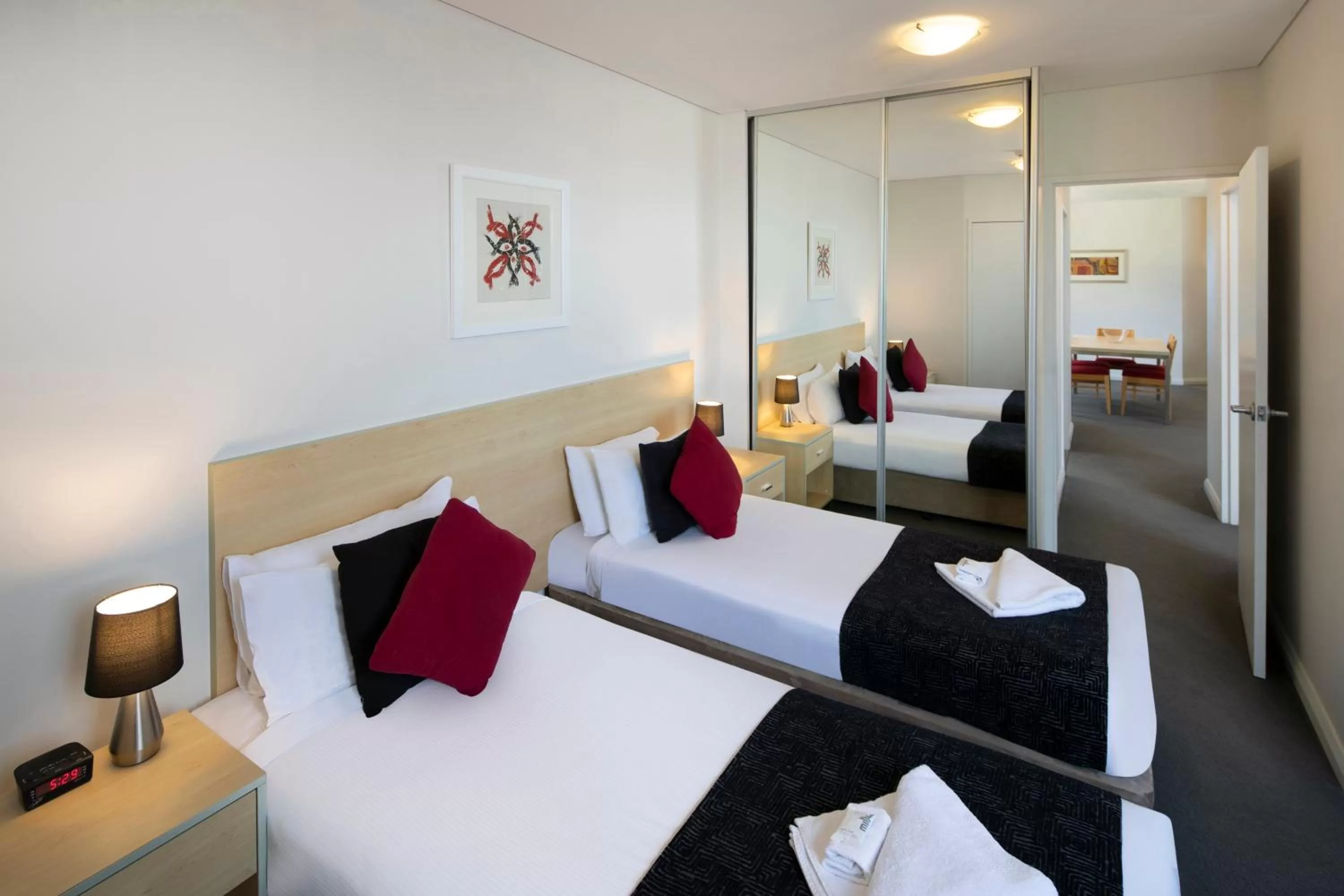 Bedroom, Bed in Mantra Castle Hill Sydney, an Accor Hotel