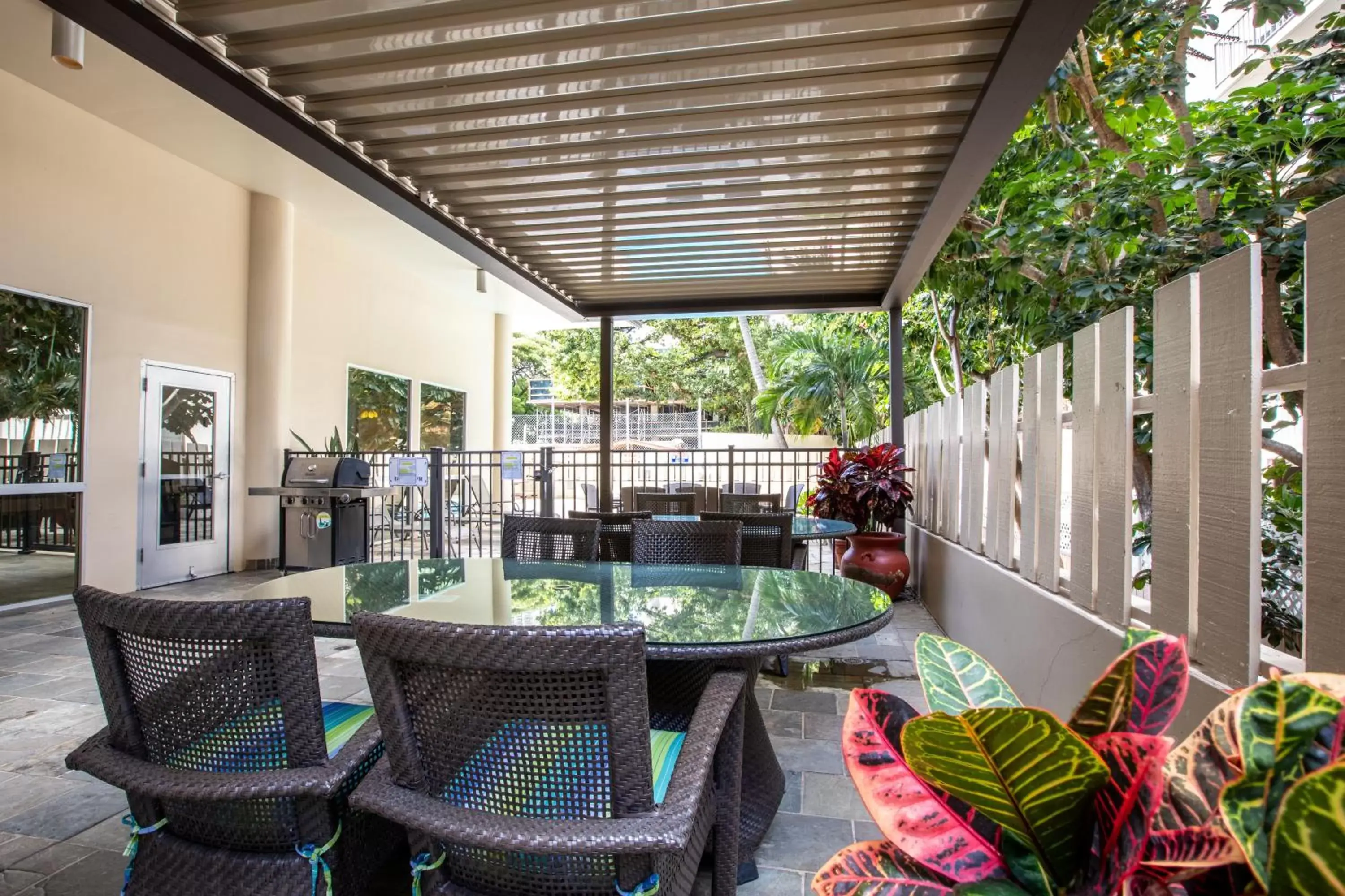 Seating area in Aqua Aloha Surf Waikiki