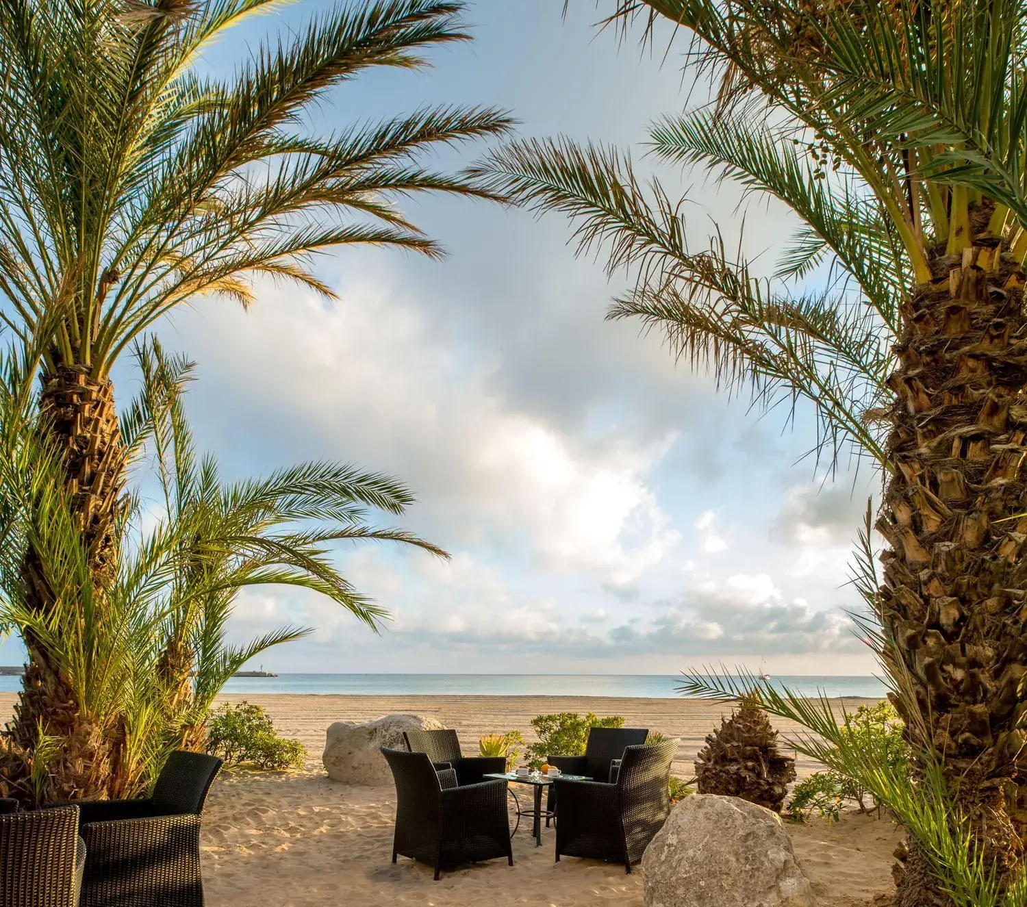 Beach in Hotel Capo San Vito