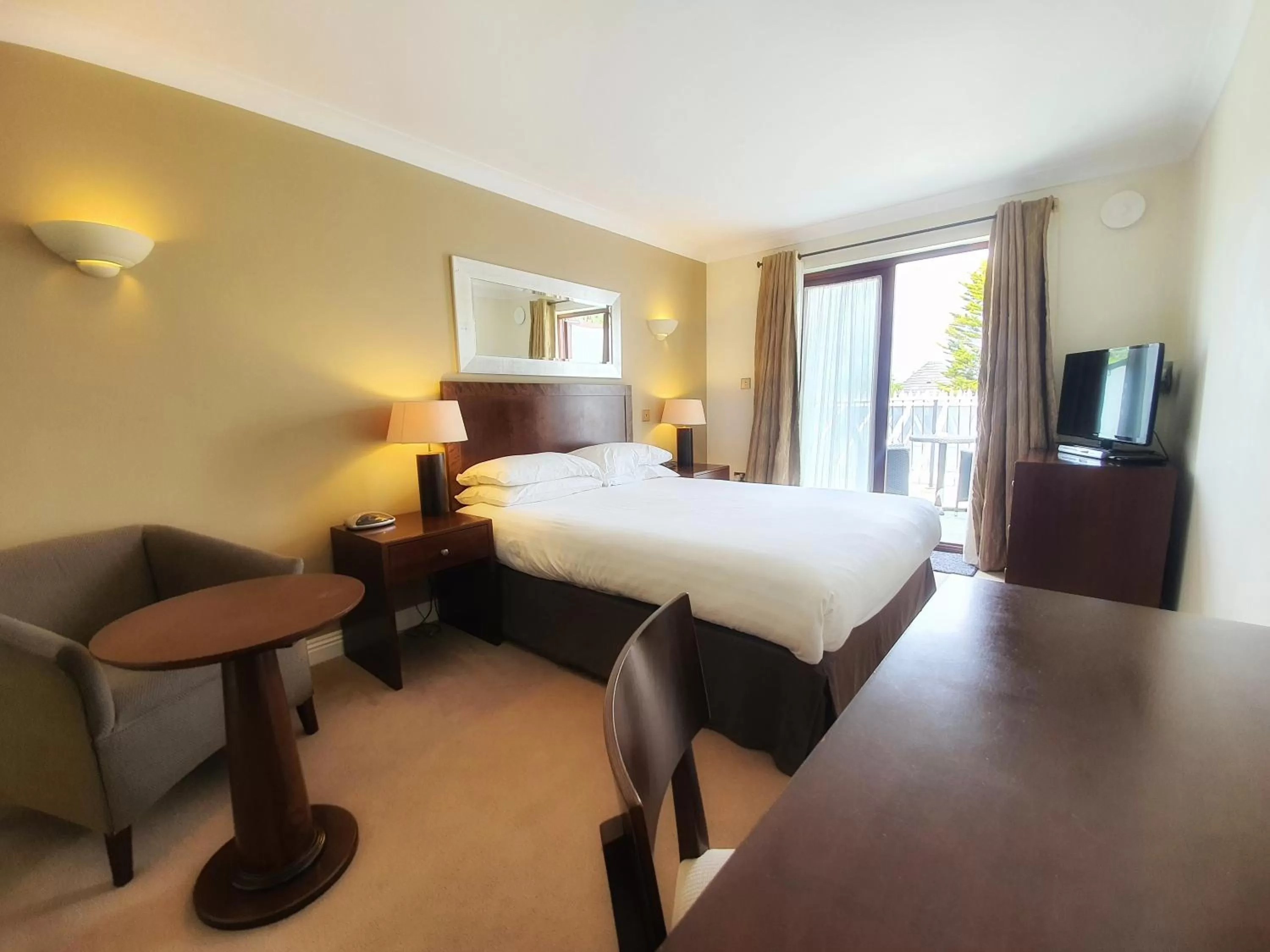 Bed in Hustyns Resort Cornwall