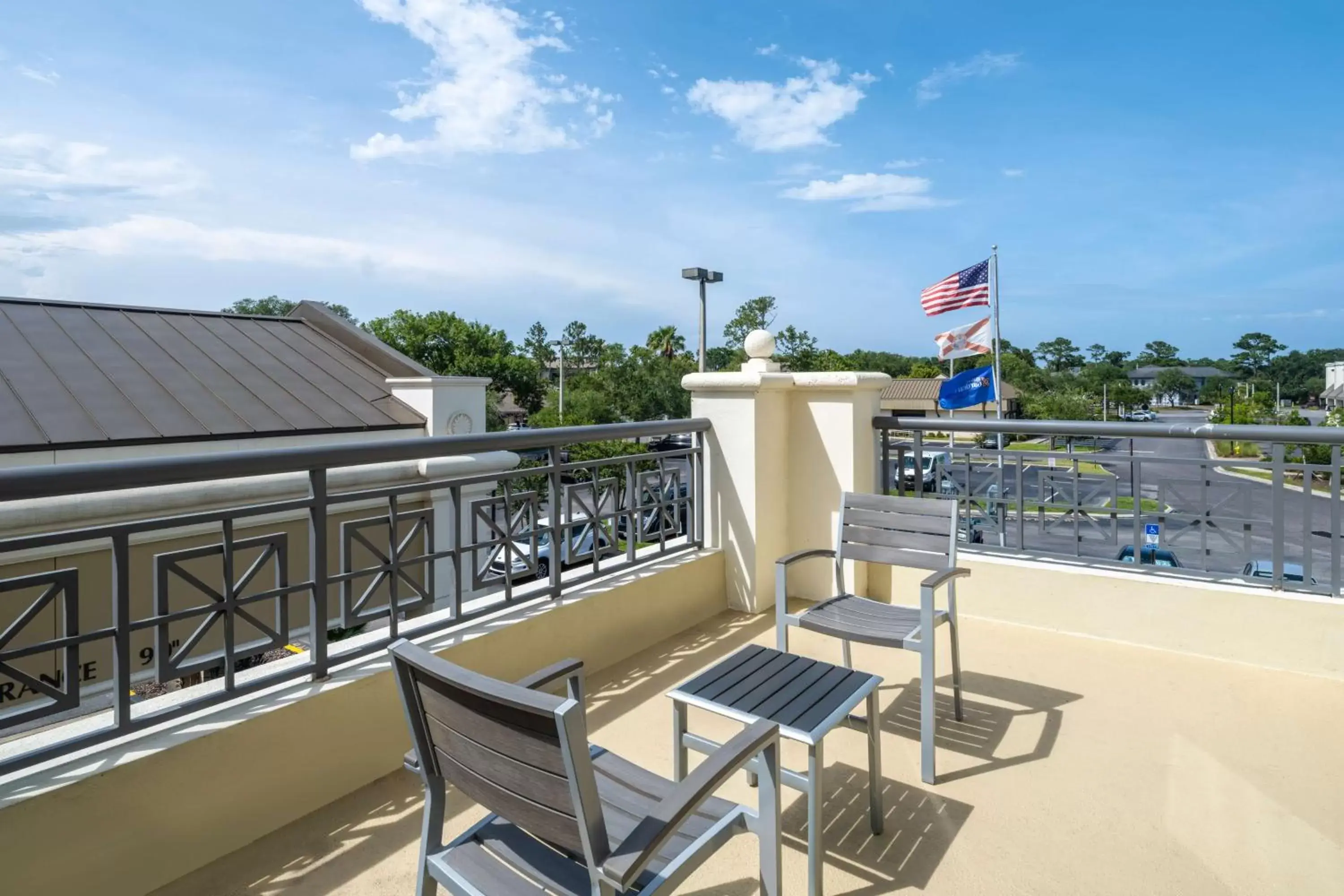 View (from property/room), Balcony/Terrace in Hilton Garden Inn Jacksonville/Ponte Vedra