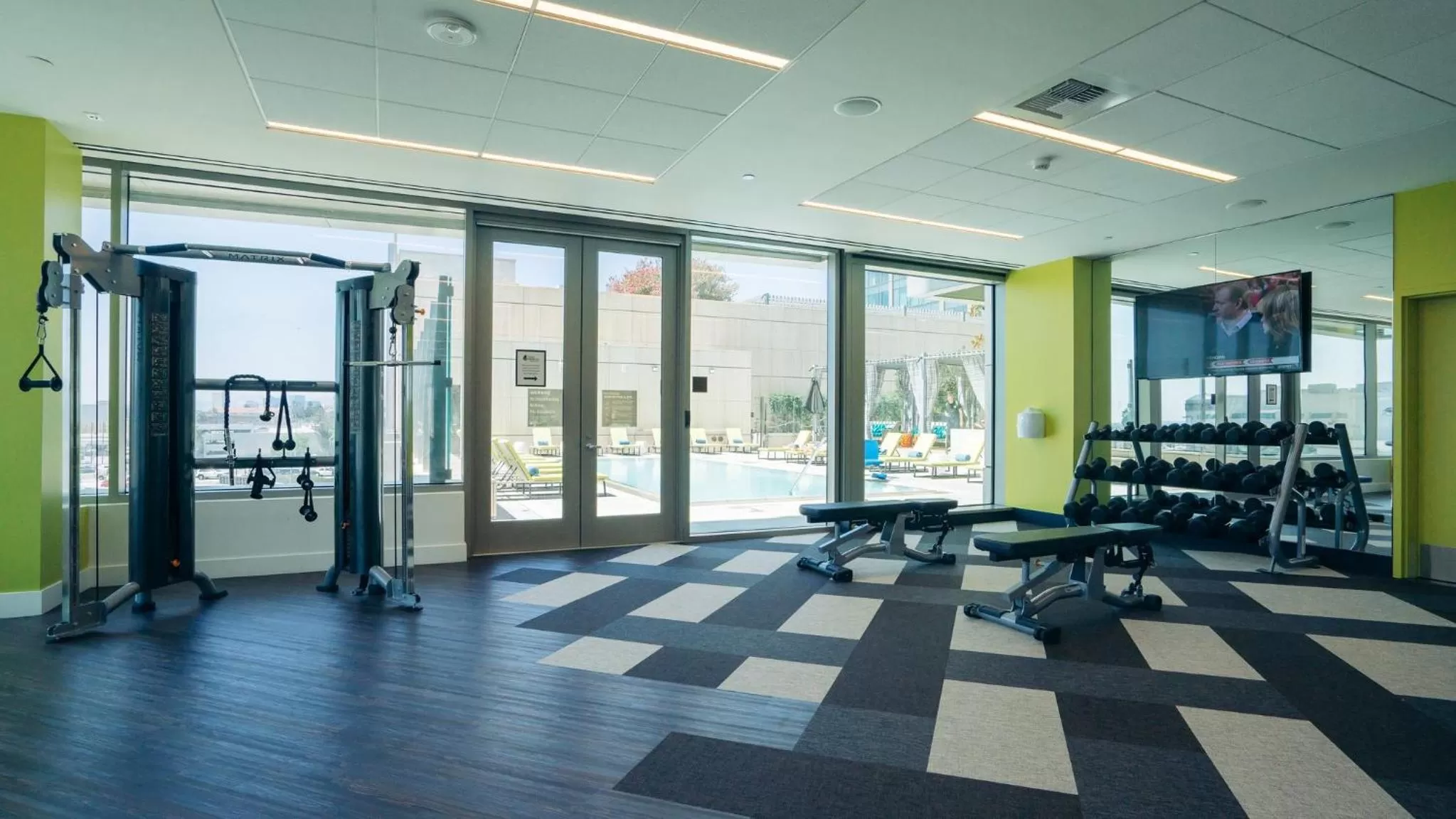 Fitness centre/facilities in Hotel Indigo Los Angeles Downtown by IHG