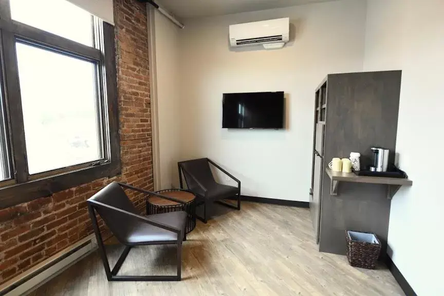 TV/Entertainment Center in Crosby Lofts