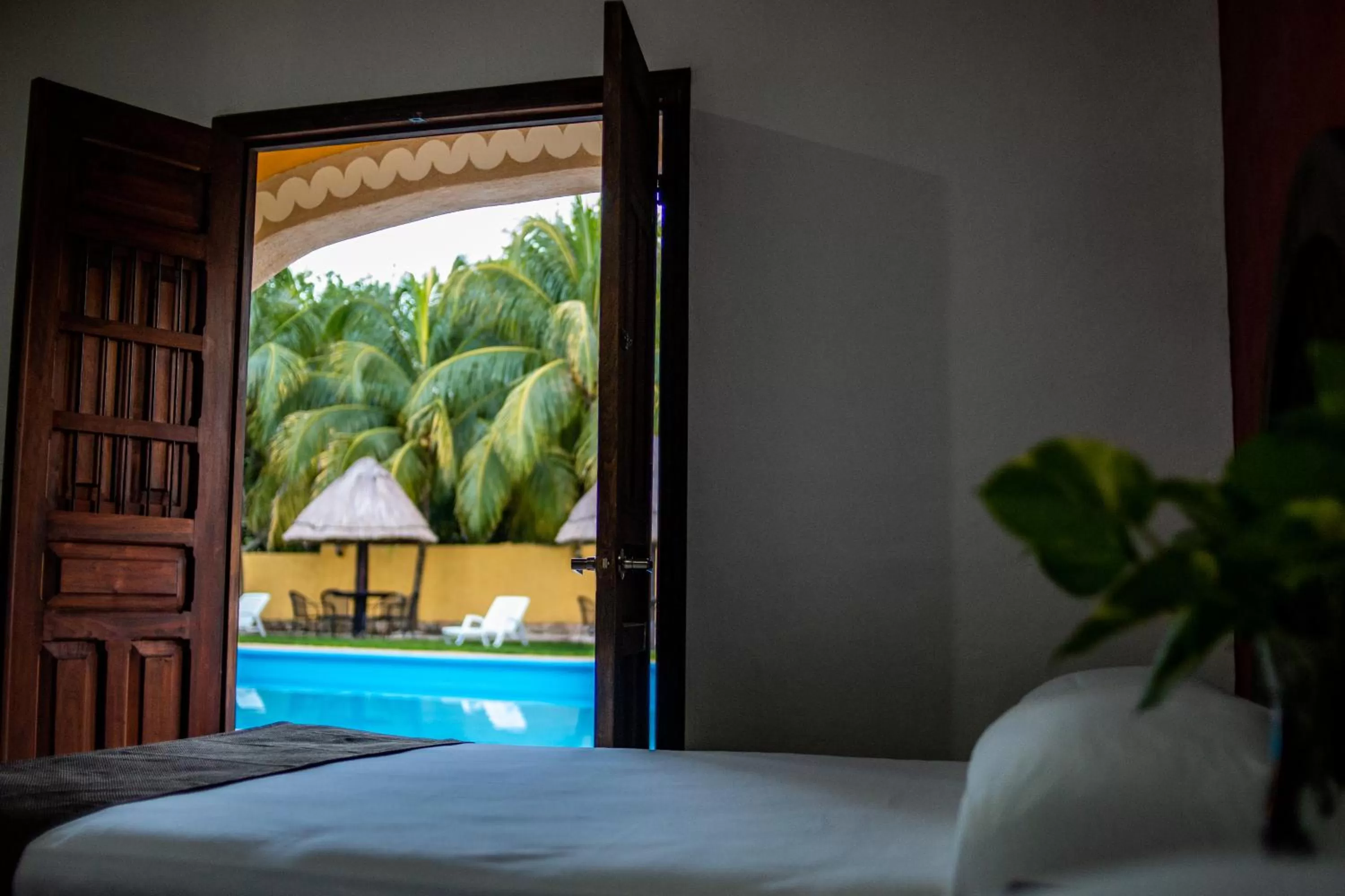 Pool View in Hotel Tuul