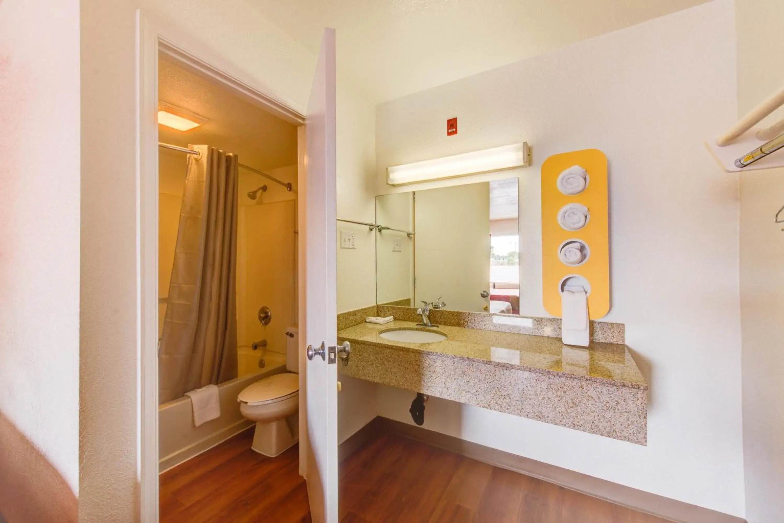 Toilet, Bathroom in Motel 6-Norfolk, VA