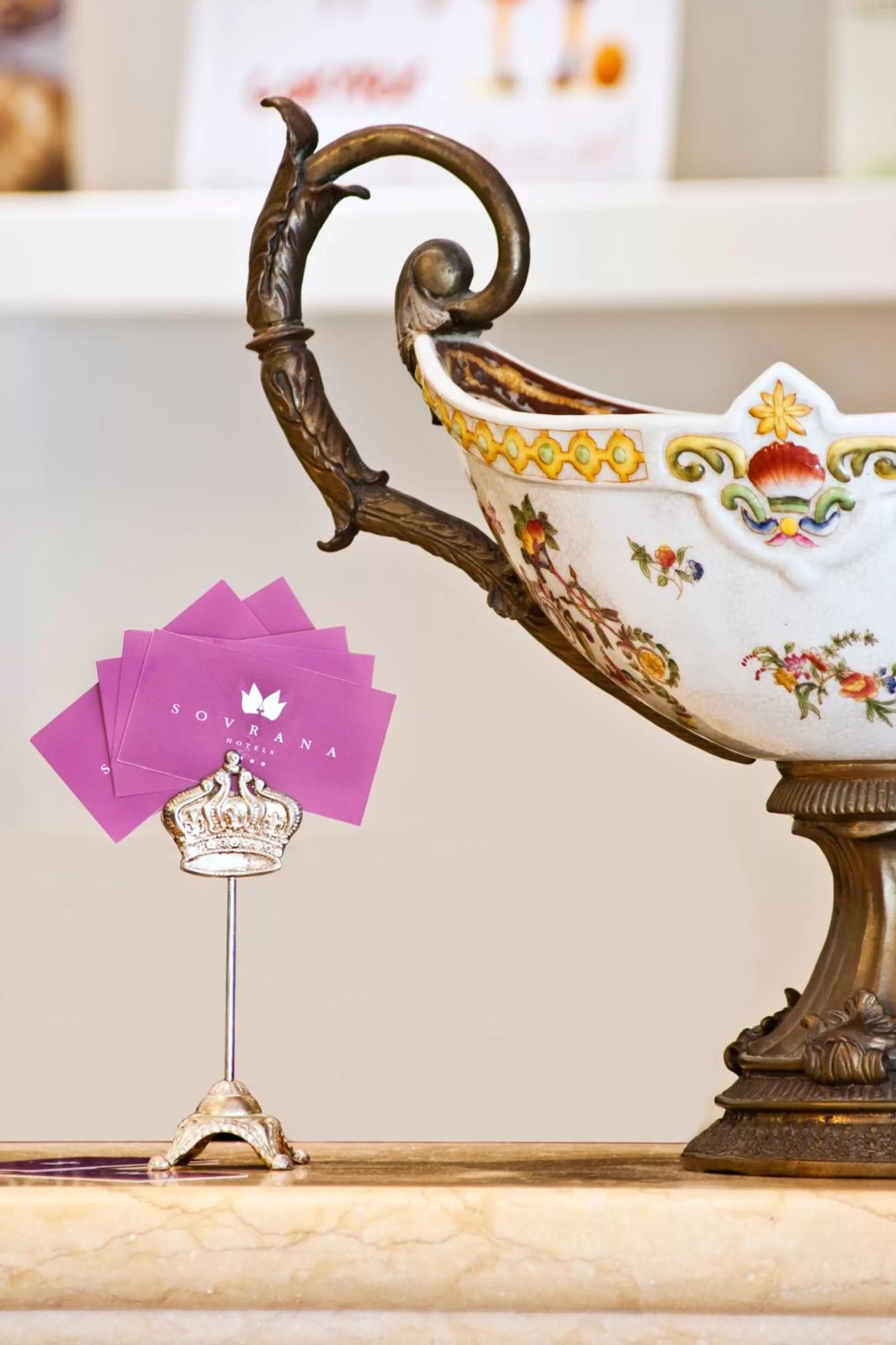 Decorative detail in Sovrana Hotel & SPA