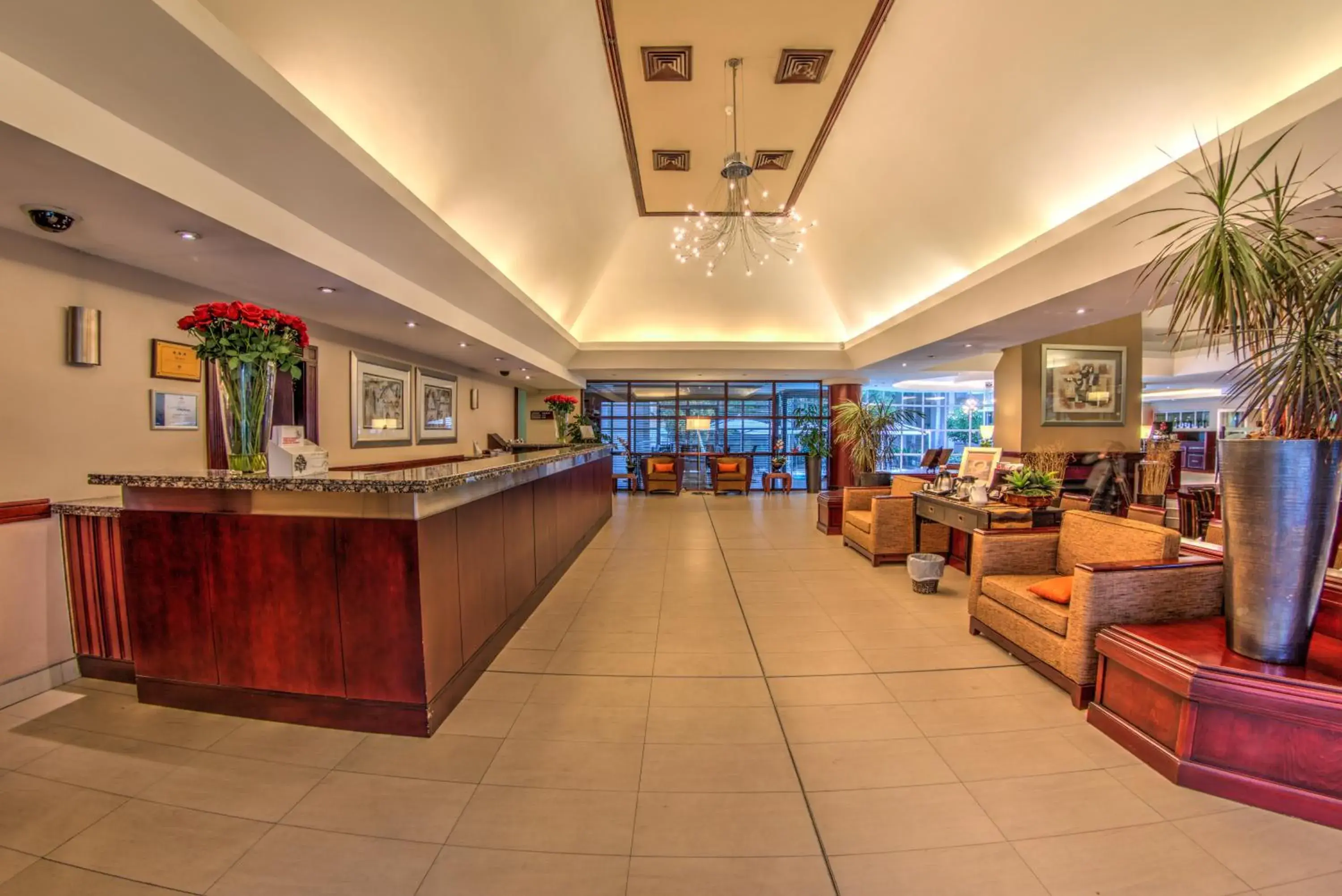 Lobby or reception, Lounge/Bar in City Lodge Hotel Bryanston