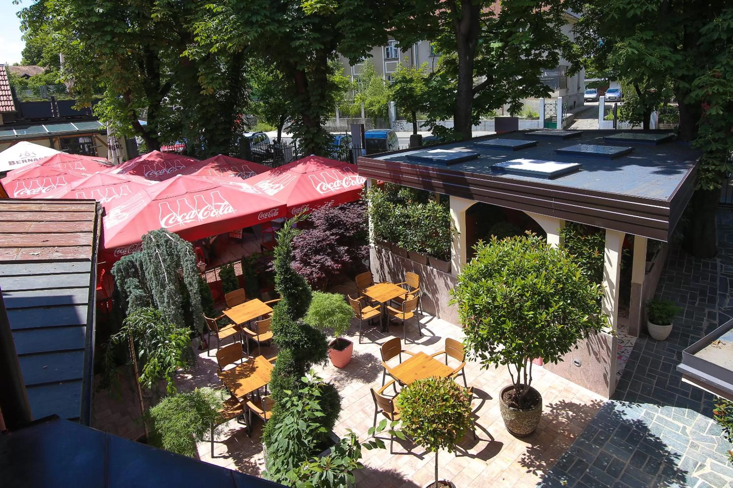 Patio in Boutique Hotel Asteria