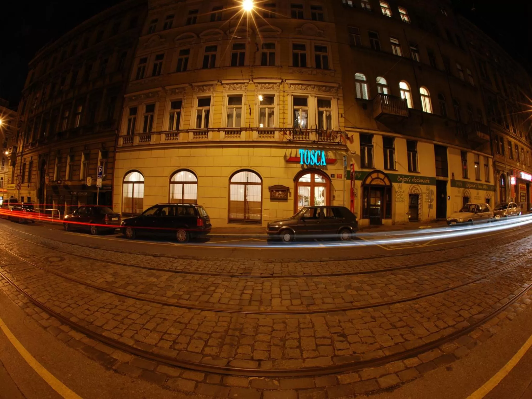 Facade/entrance in EA Hotel Tosca